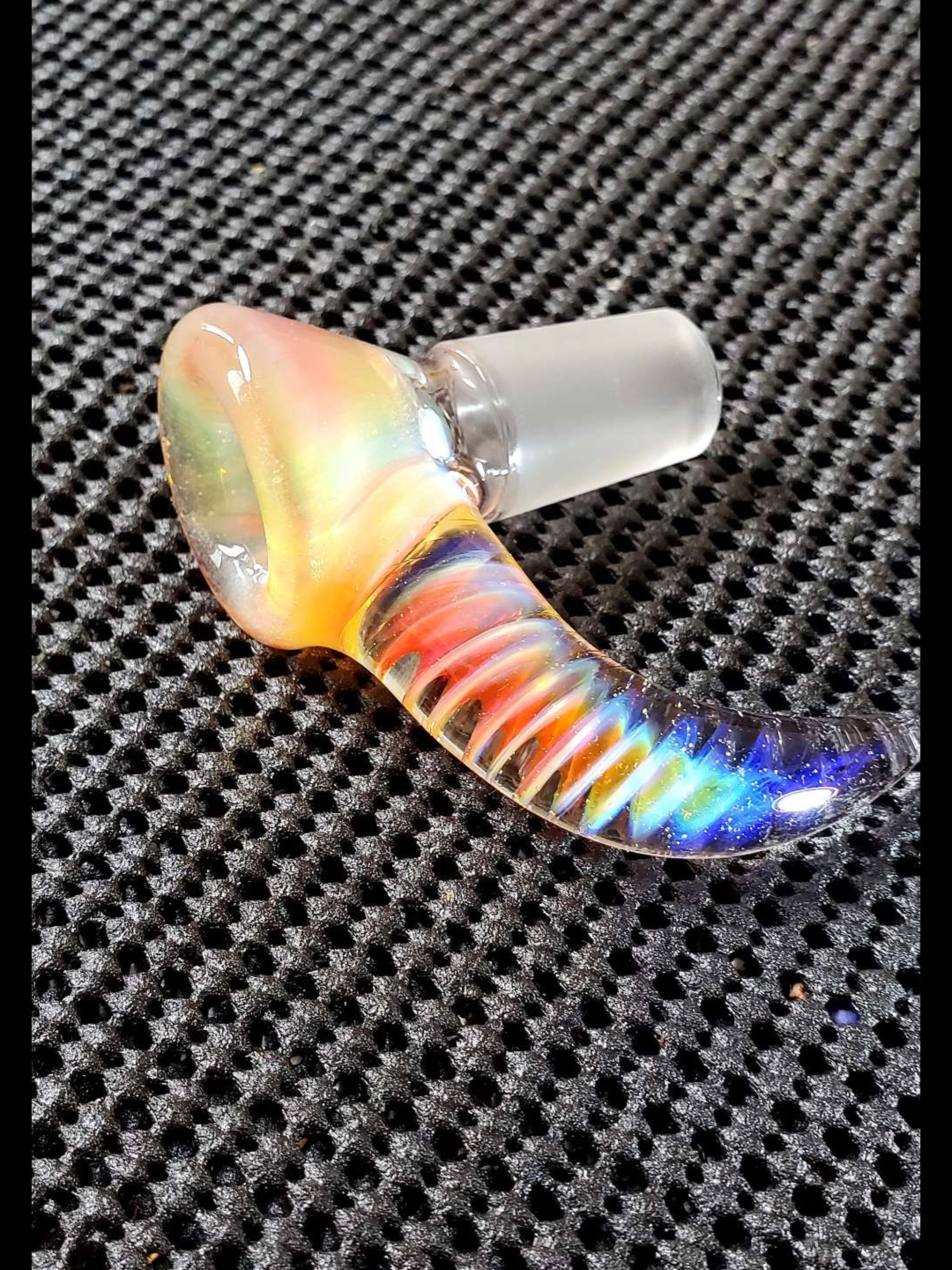 Preview pic of Simple Lemon Farmer Purple Rainbow W/ Icy White Satin UV