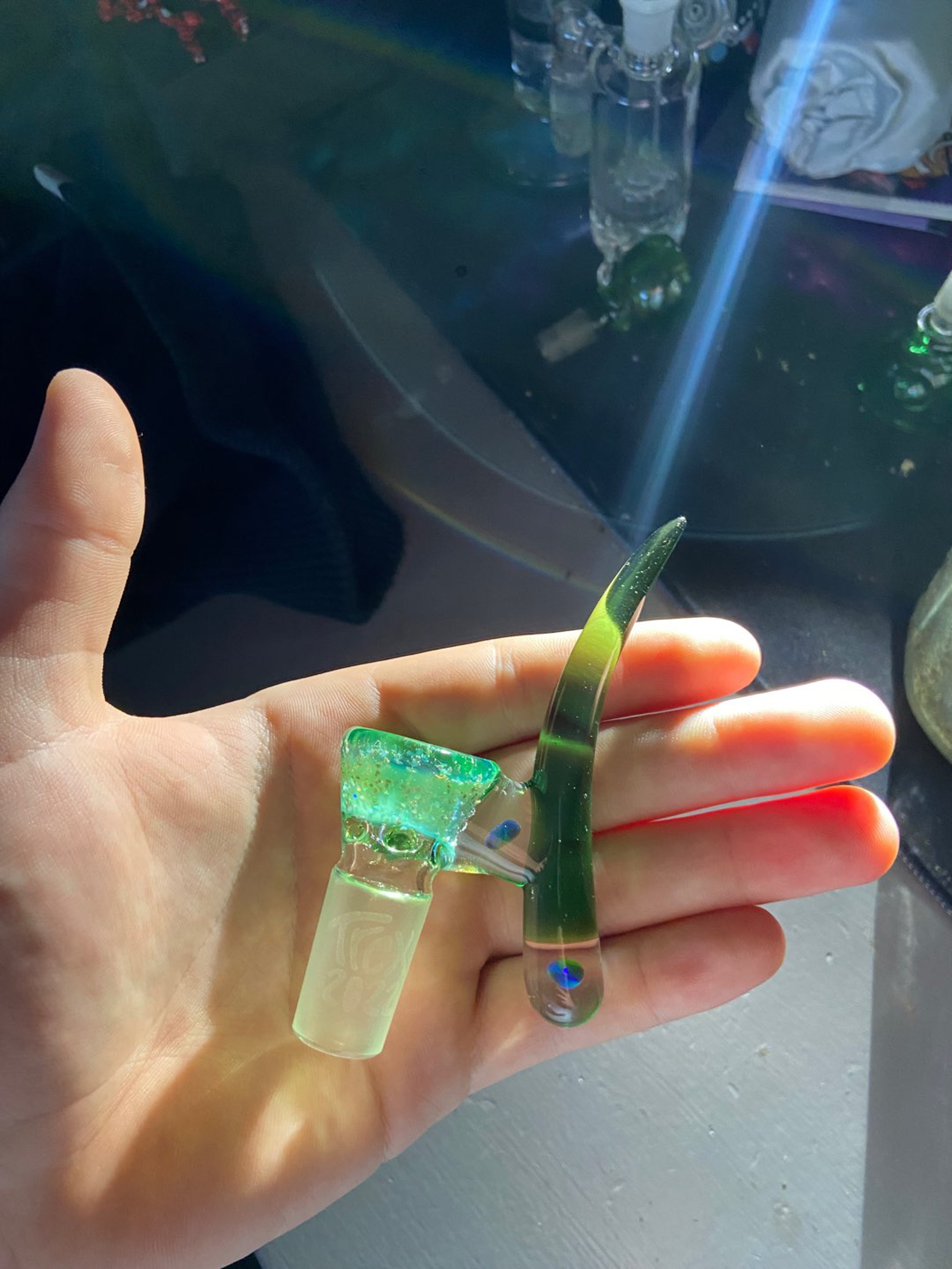 Preview pic of Sea Slyme and Crushed Opal Trex 18-4