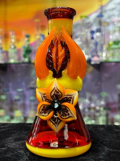 Preview pic of Autumn Mini Tube by Blossom Glass