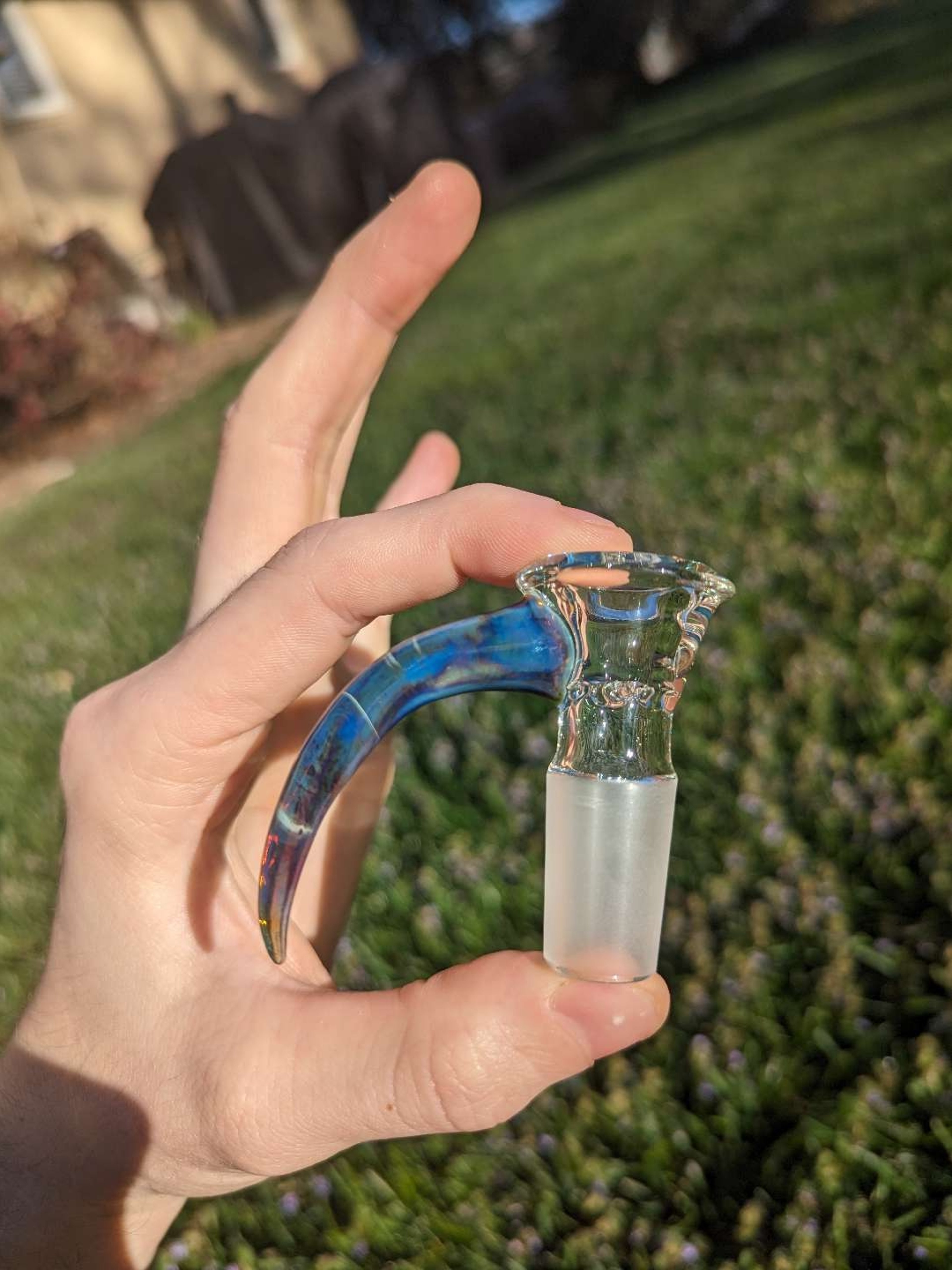 Preview pic of Color accented 4-hole martini slide.