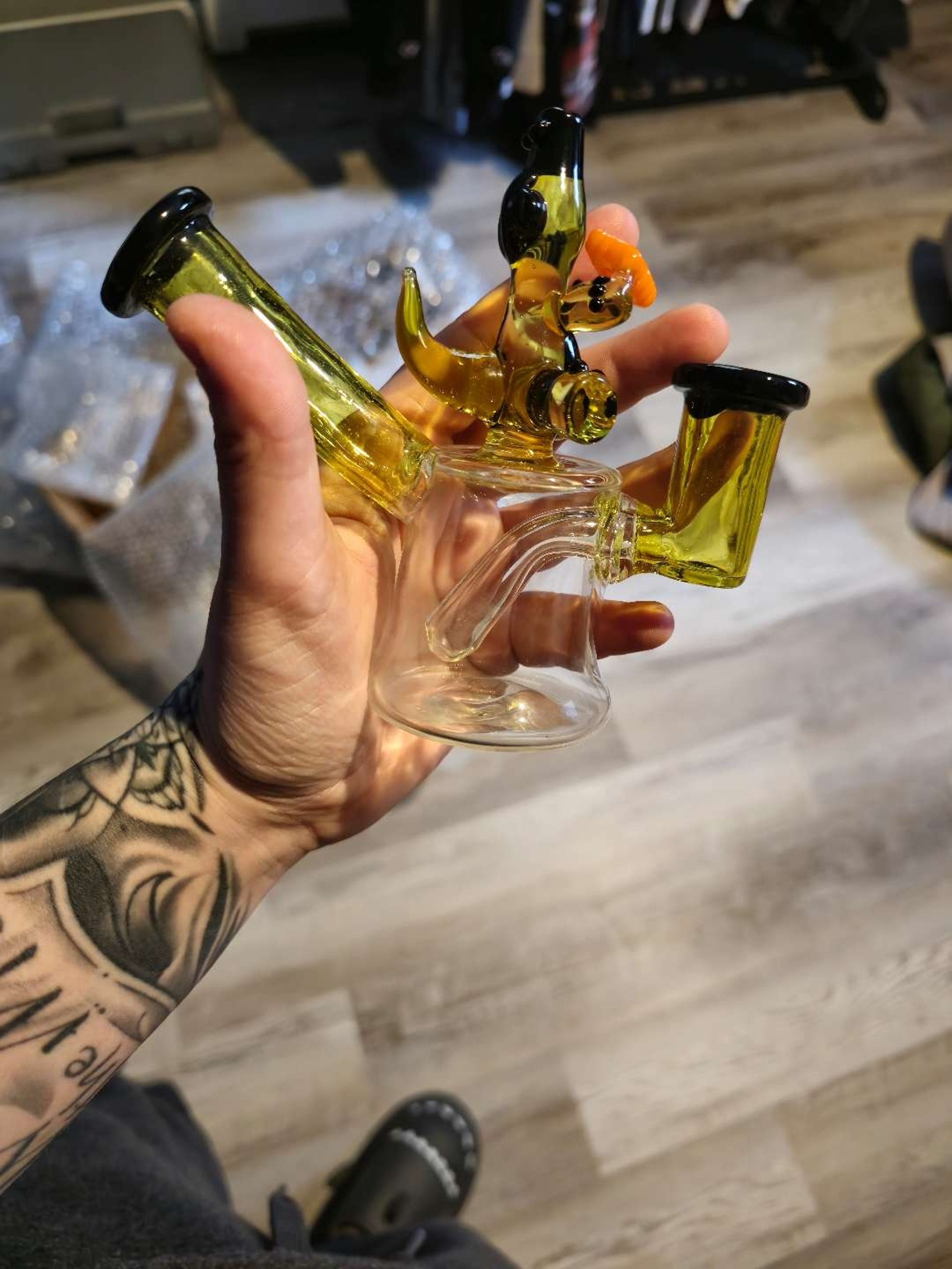 Preview pic of Justdewit x Mitzel glass collab rig 14mm