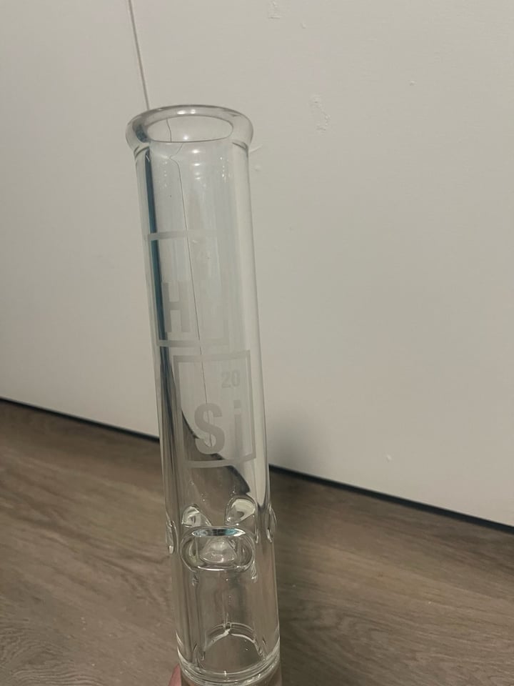 HiSi triple mushroom perc with downstem and ash catch