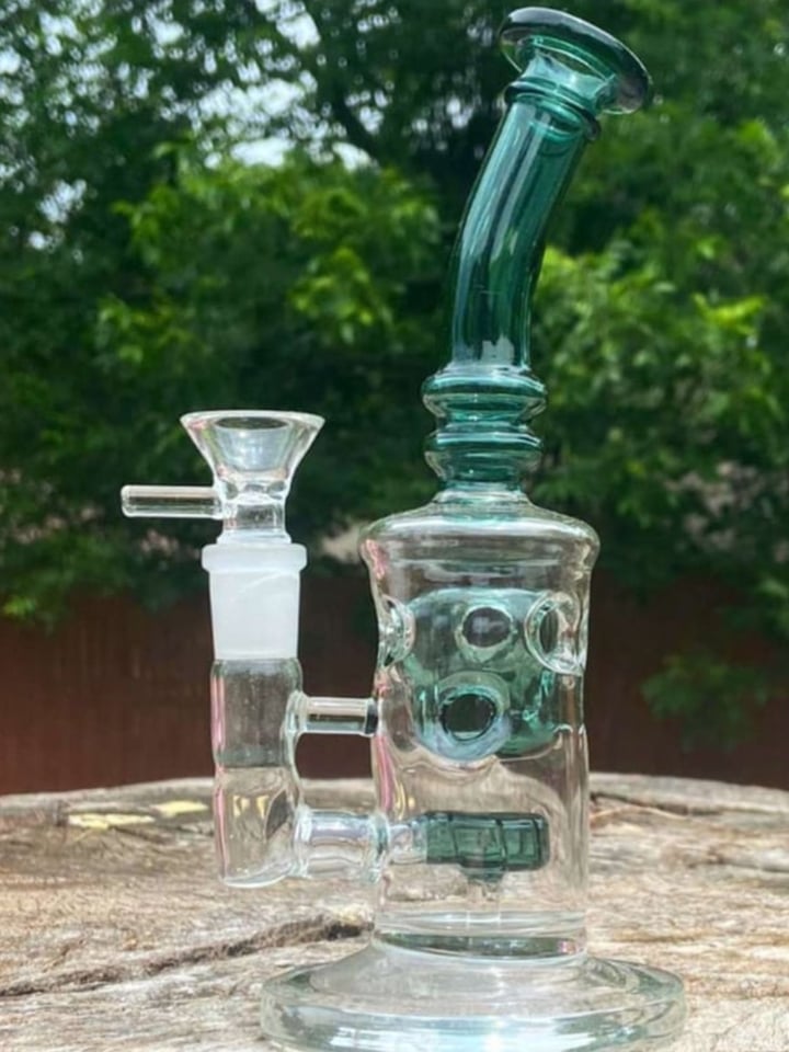 Beautiful Glass Recycler Rig