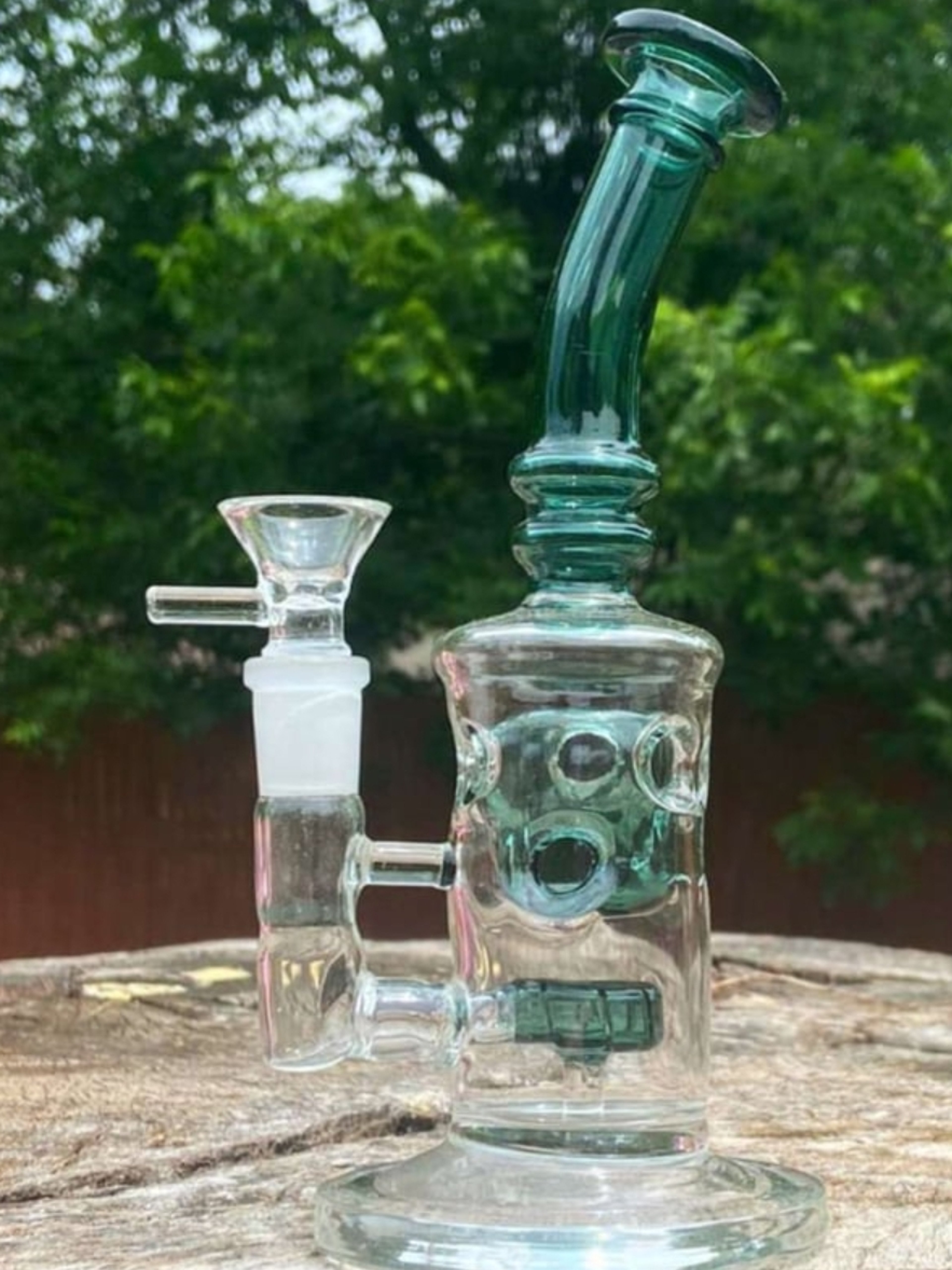 Preview pic of Beautiful Glass Recycler Rig