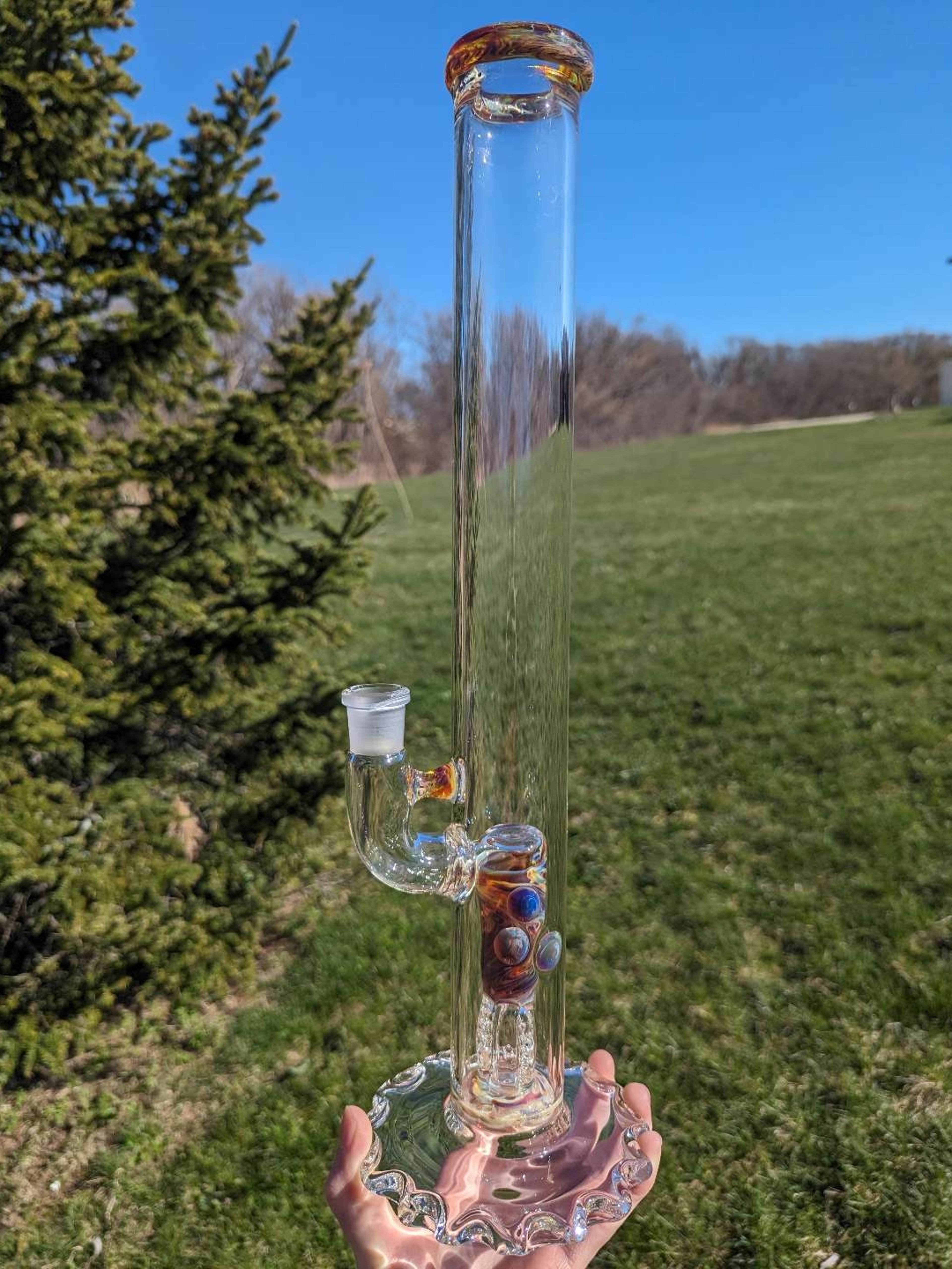 Preview pic of Fire Within Vertical Gridline Ripple Foot Tube