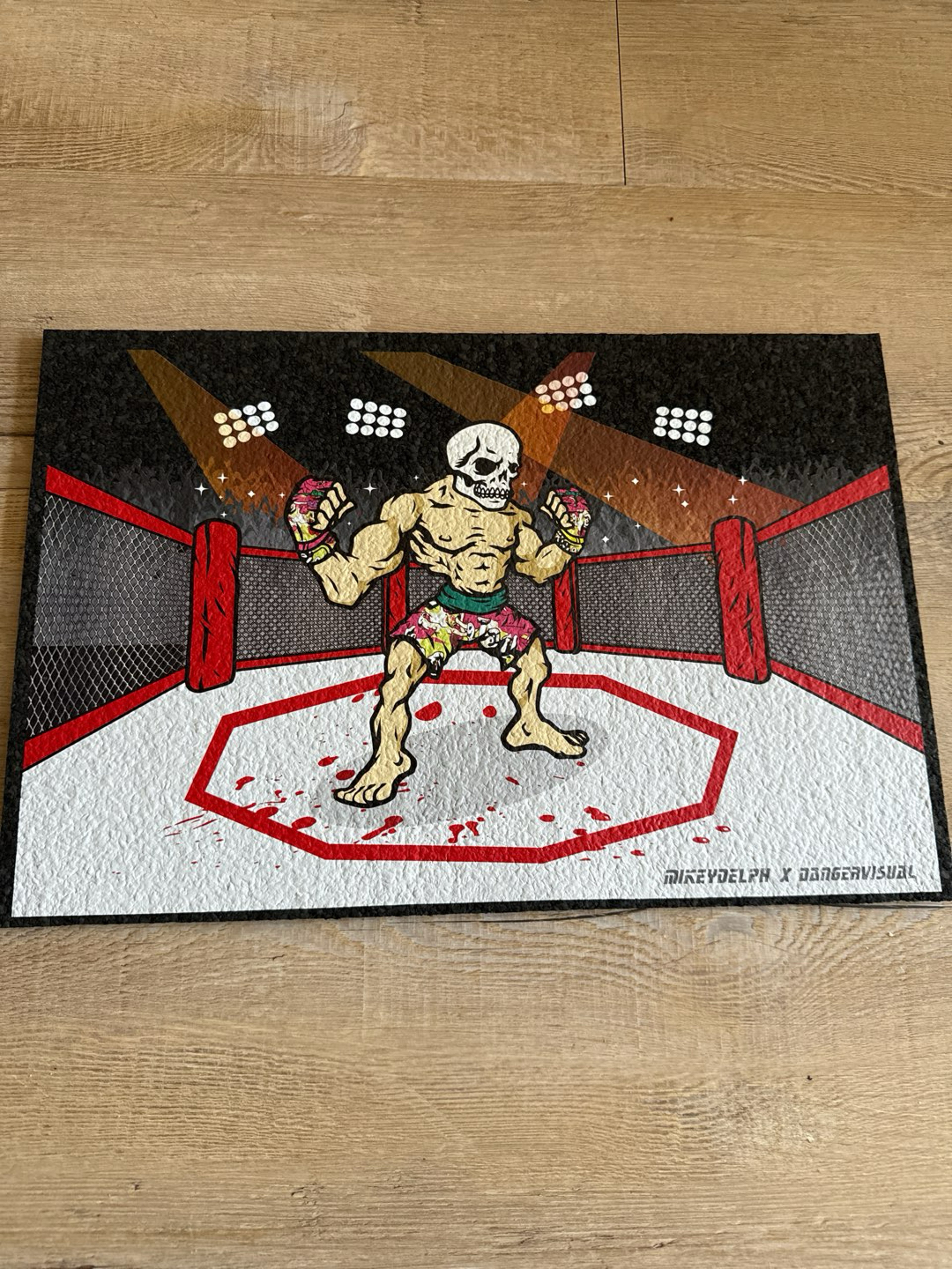 Preview pic of Sesh mat man in the arena moodmat