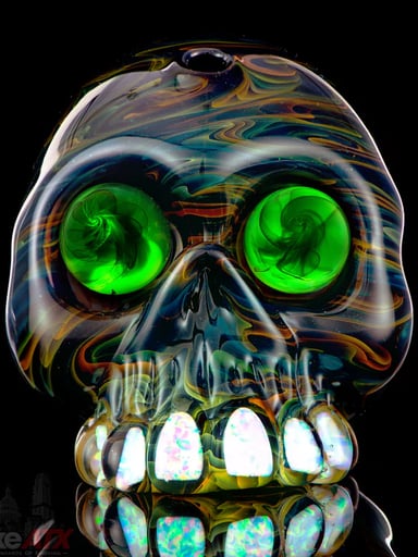 Preview pic of Skull w Eyes Jakers Glass x Carsten Carlile