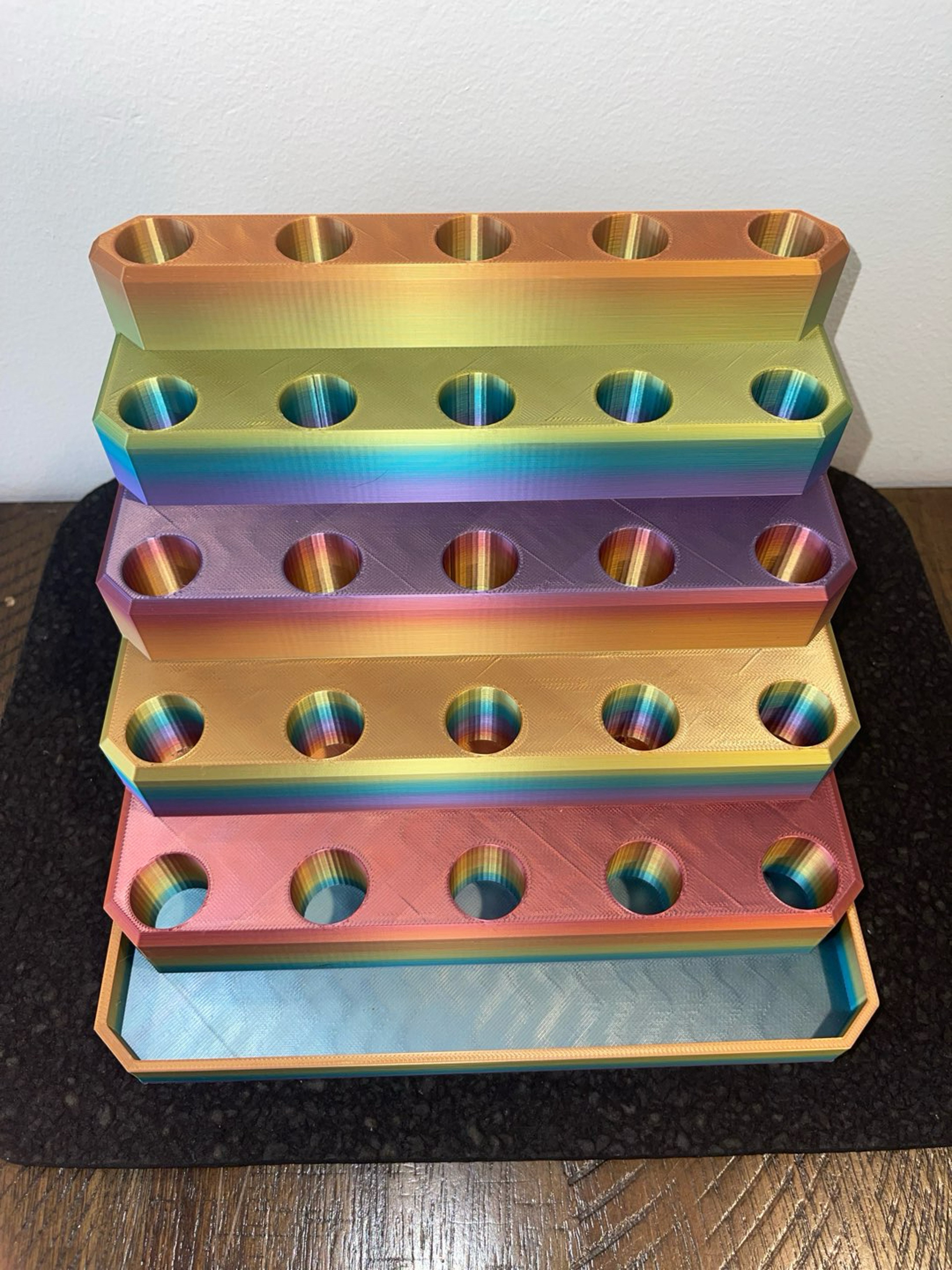 Preview pic of 3D Printed Display Stand [25 x 18mm] Bowl / Slide & Accessory Tray