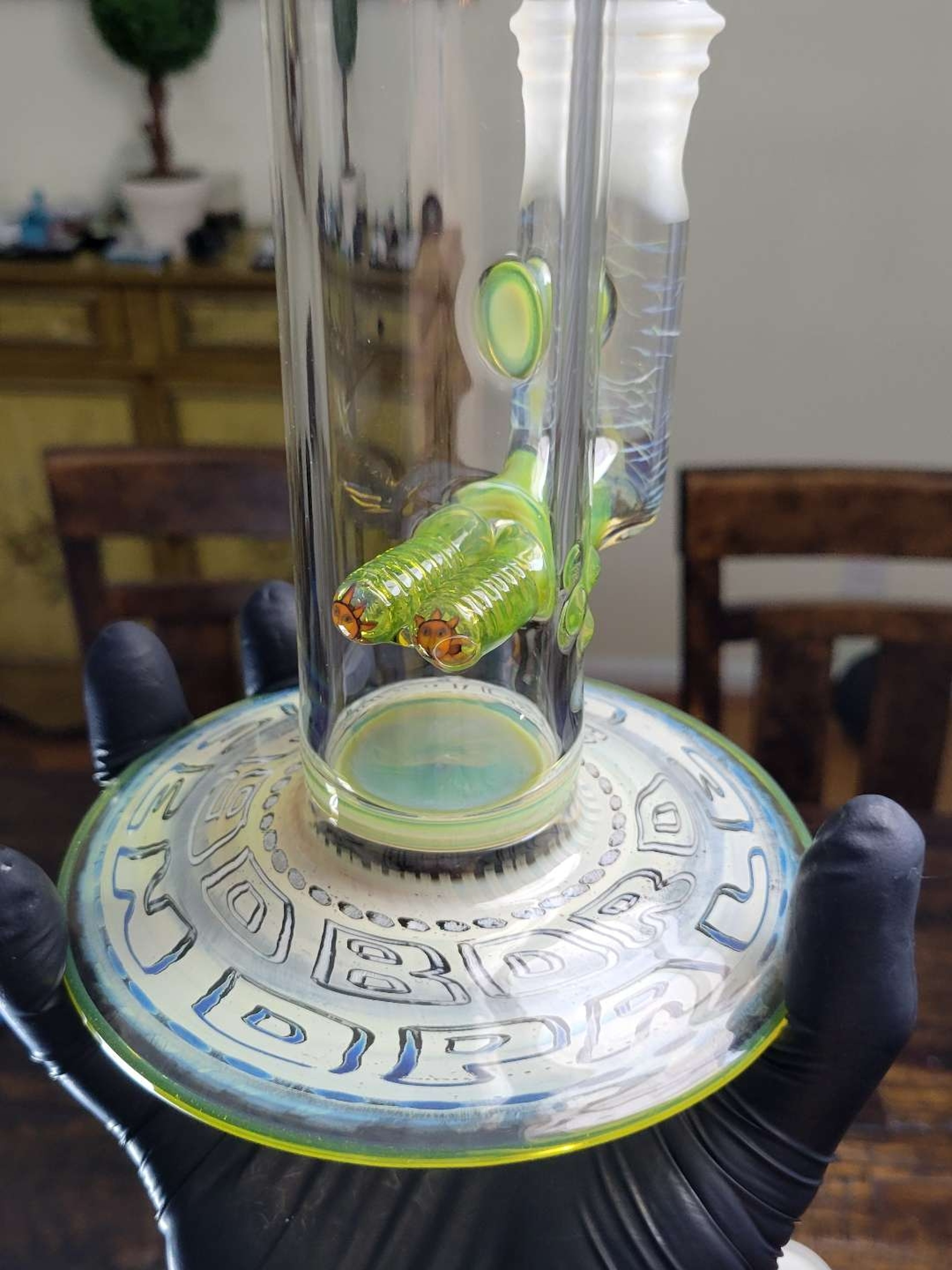 Preview pic of Yougo boro Fa green opal with sun millies