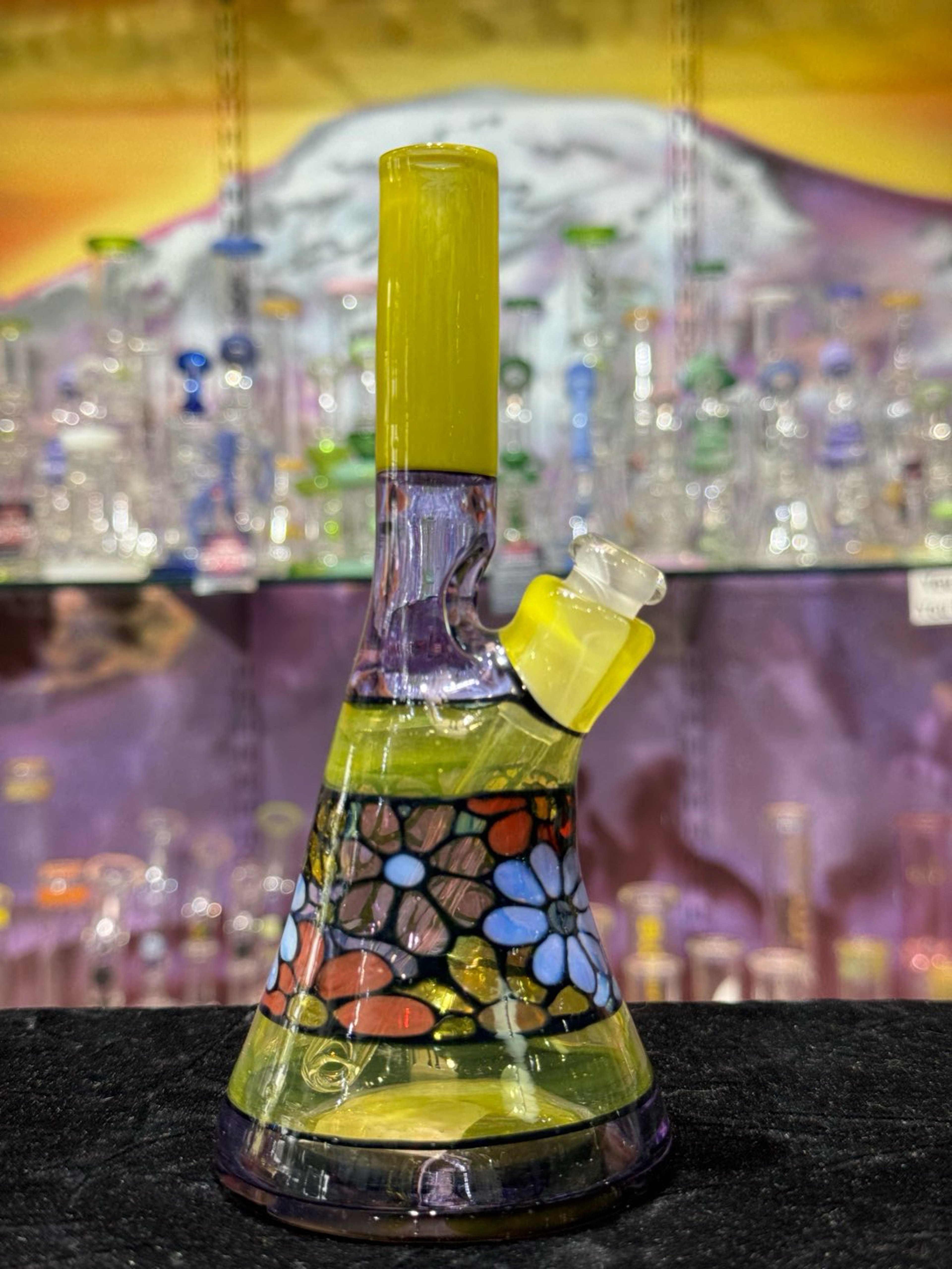Preview pic of Flower Stained Glass Mini Tube from Windstar