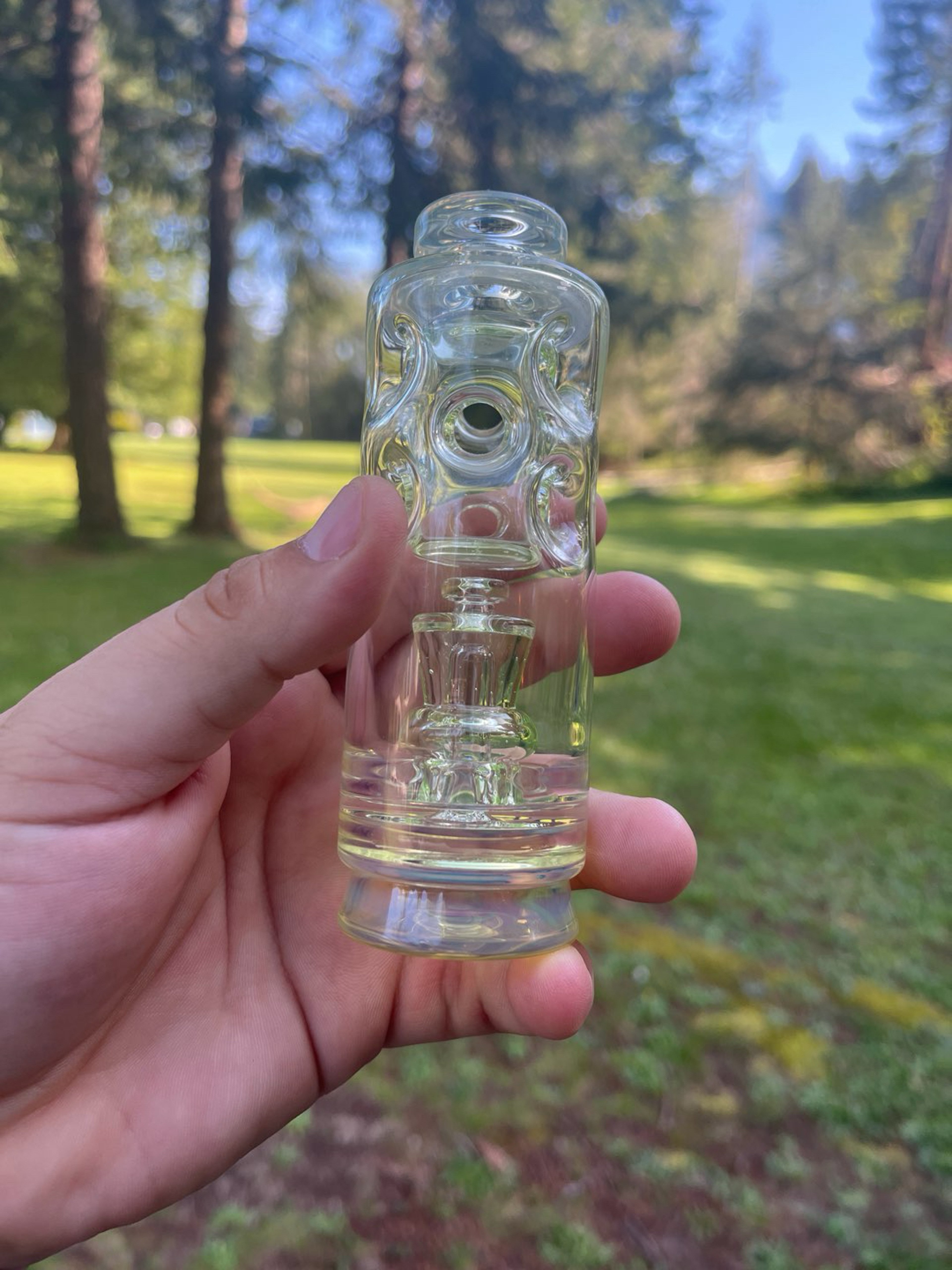 Preview pic of Fab spyder glass puff co top