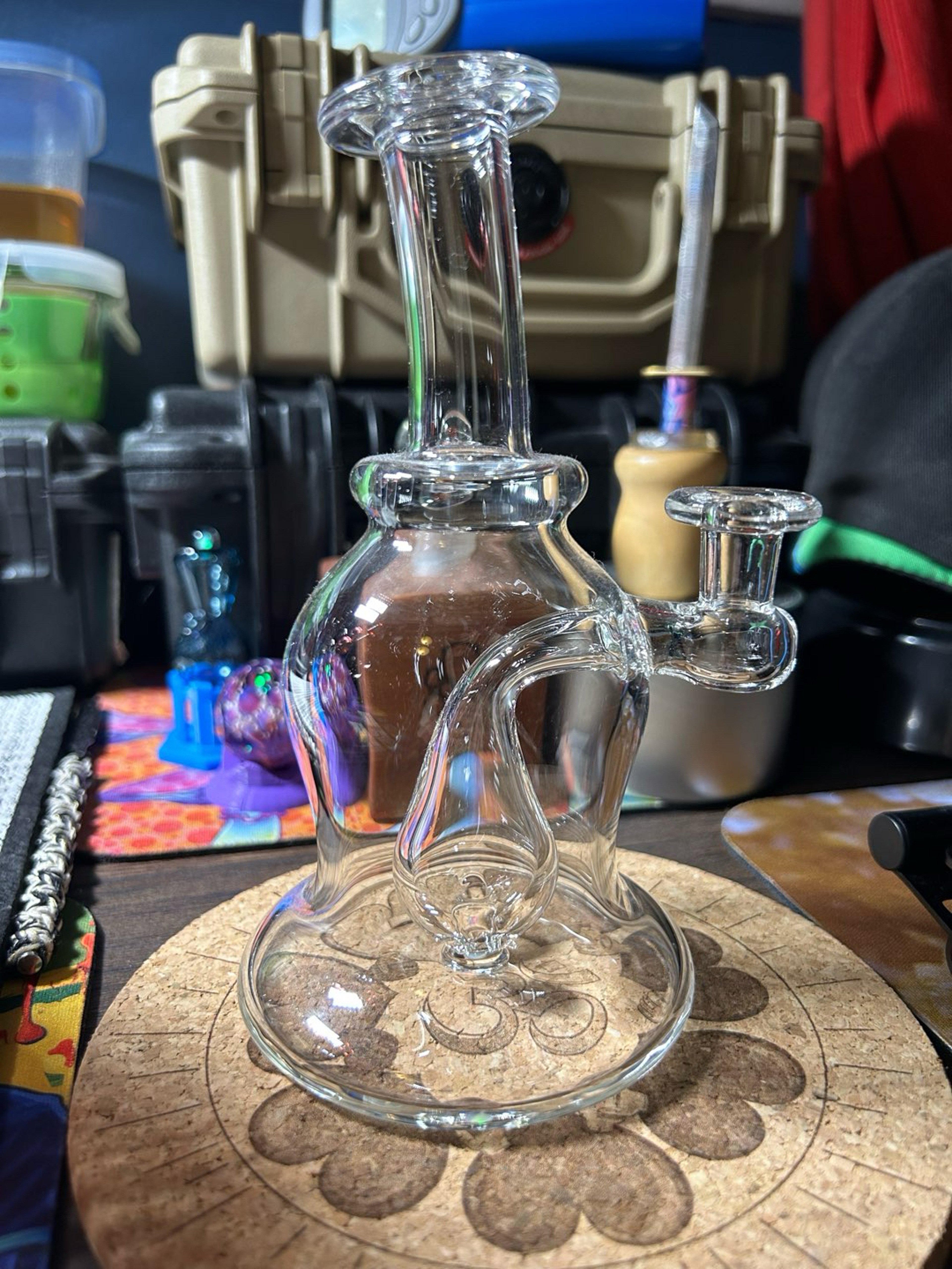 Preview pic of Hardcore toke loon clear 10mm