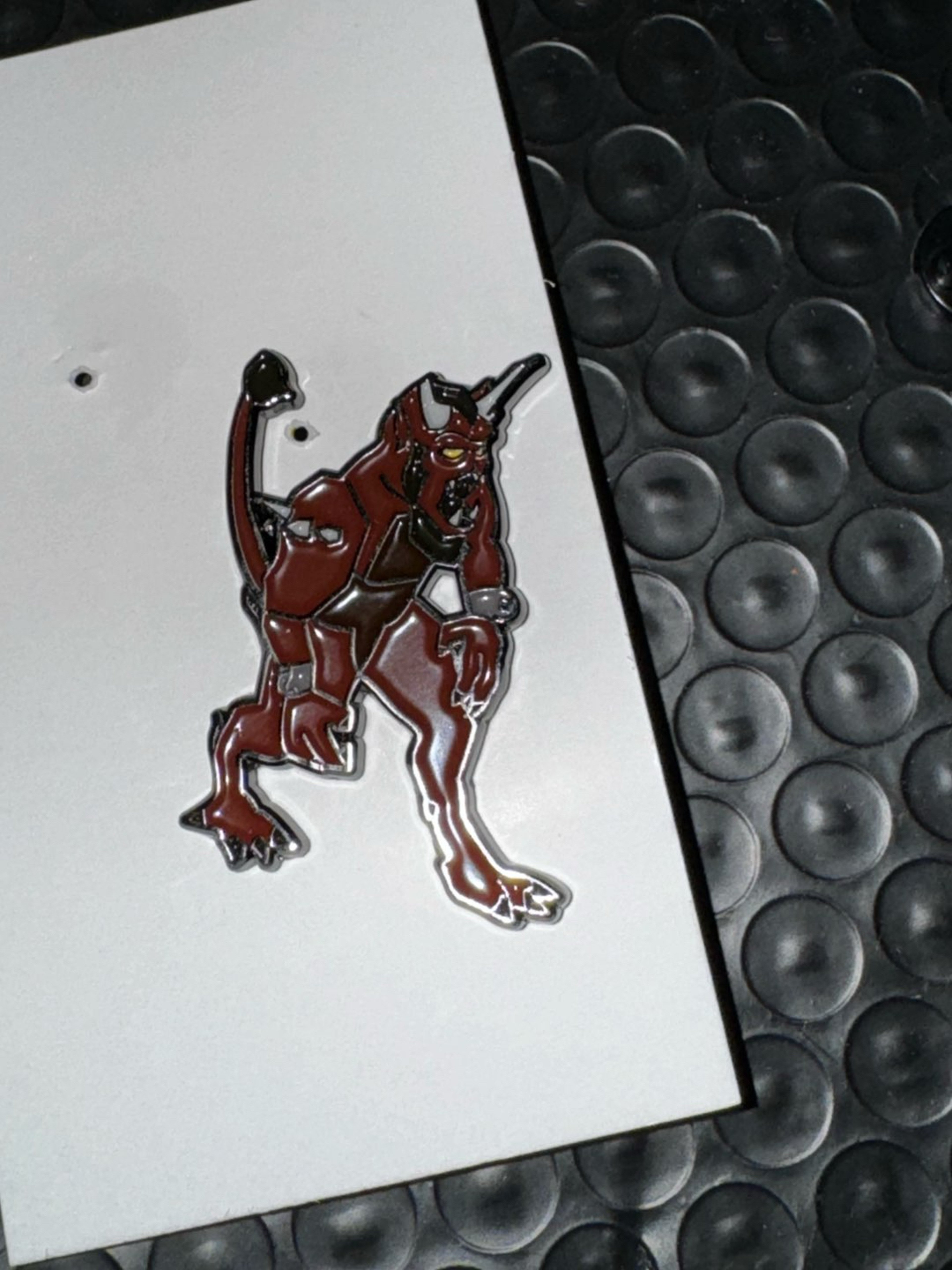 Preview pic of Lesser Demon OSRS hat pin