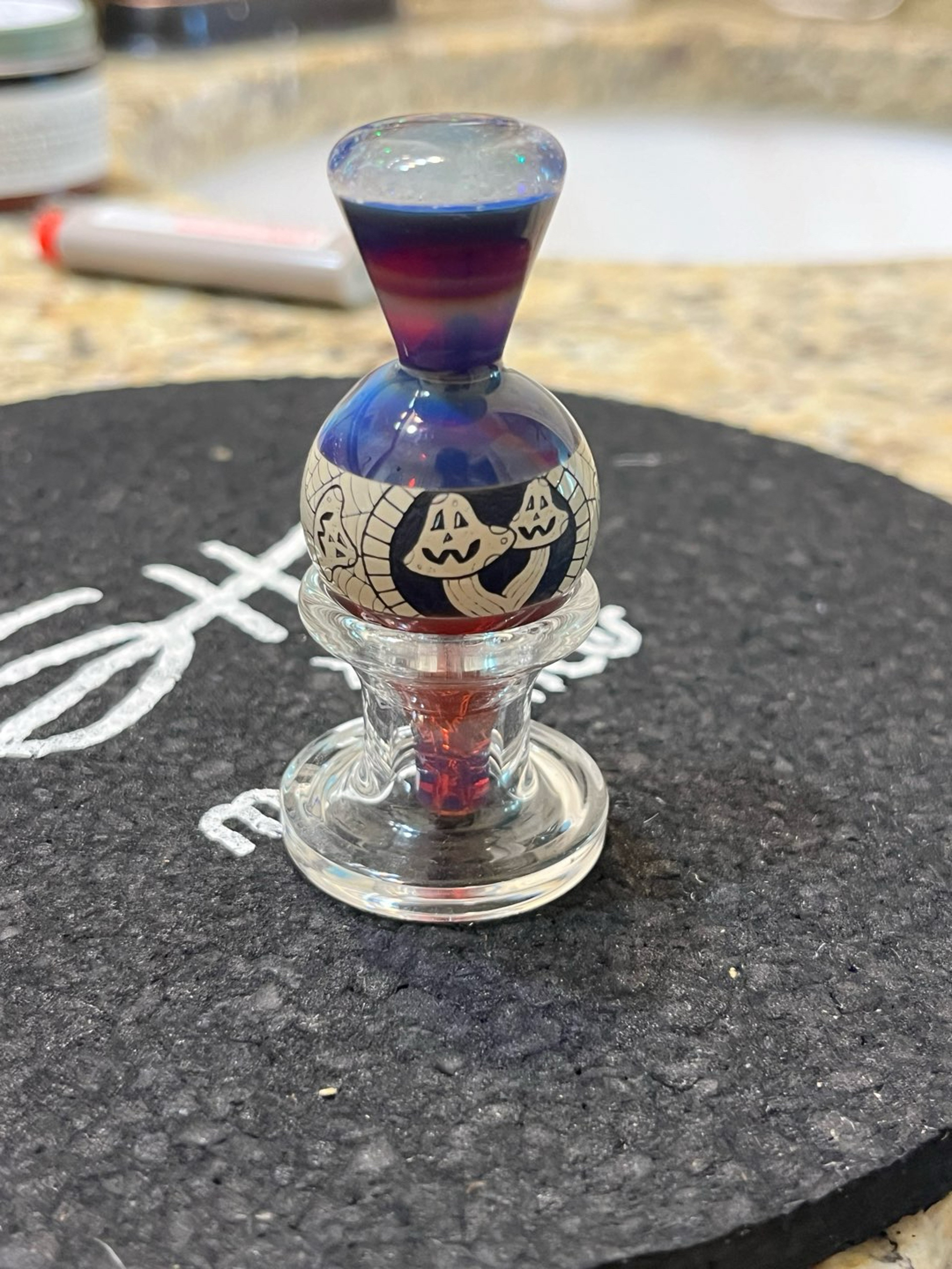 Preview pic of GlassbyGing Jack-o-Shroom AP Cropal Bubble Cap