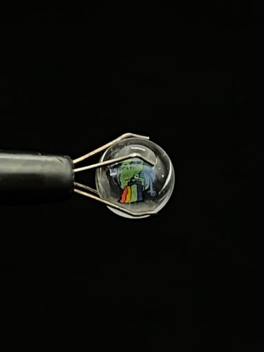 Preview pic of GZ1 Whatever Forver Puking Earth Terp Pearl - Clear