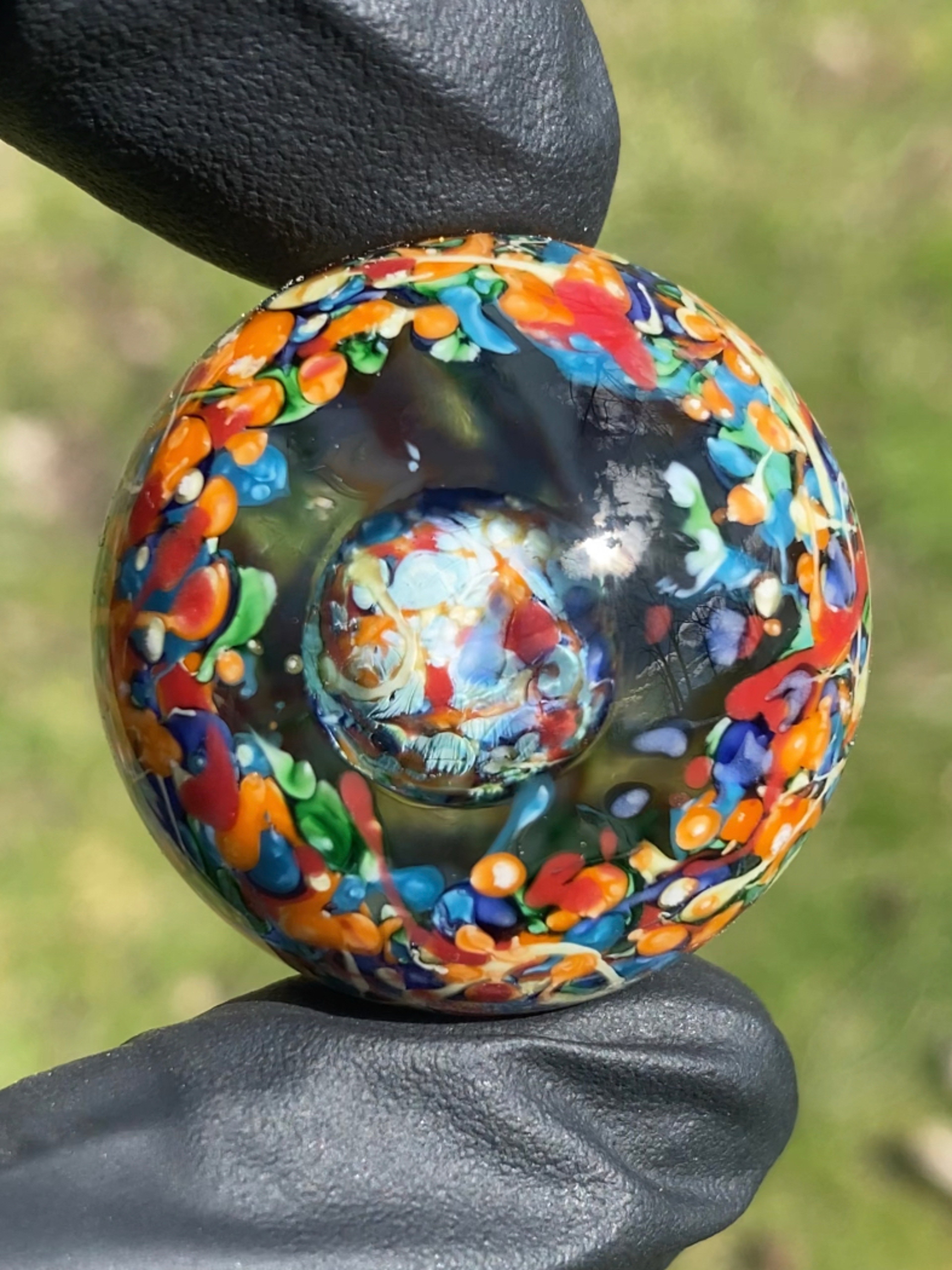 Preview pic of 31mm Double Splatter marble