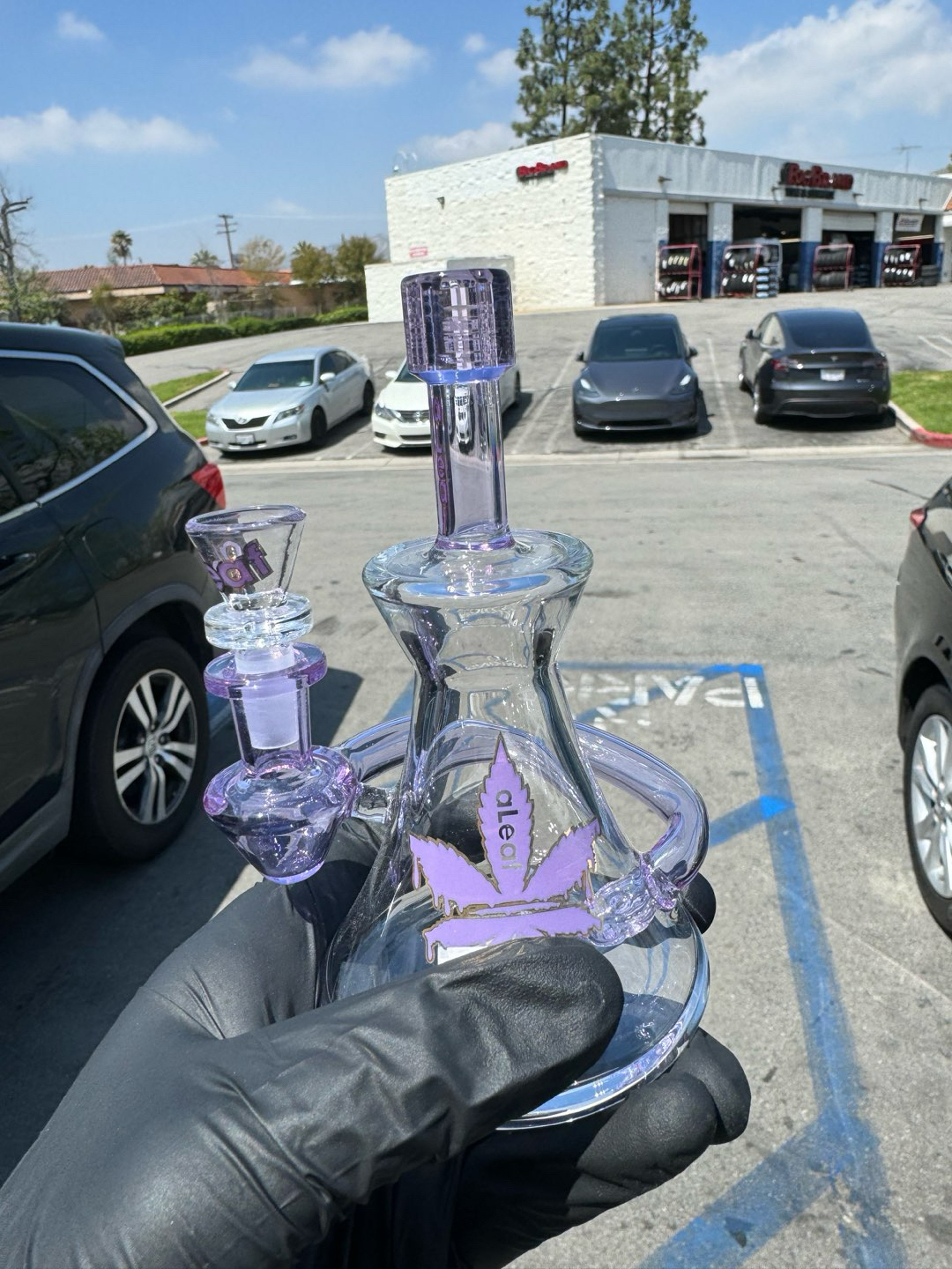 Preview pic of Mini Rig from ALEAF Lilac