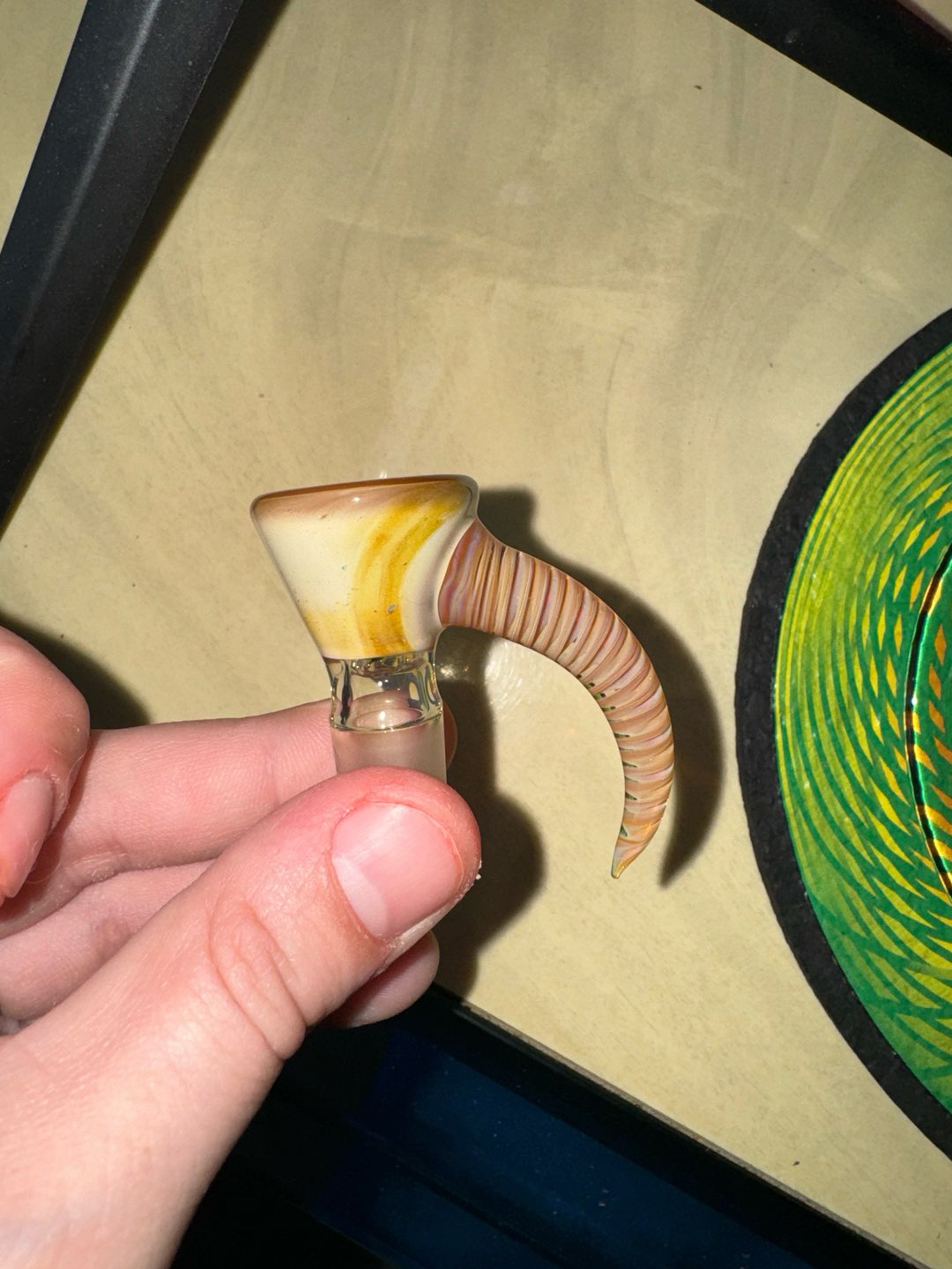 Preview pic of 14mm Sovereignty Grease Bone Satin Slide