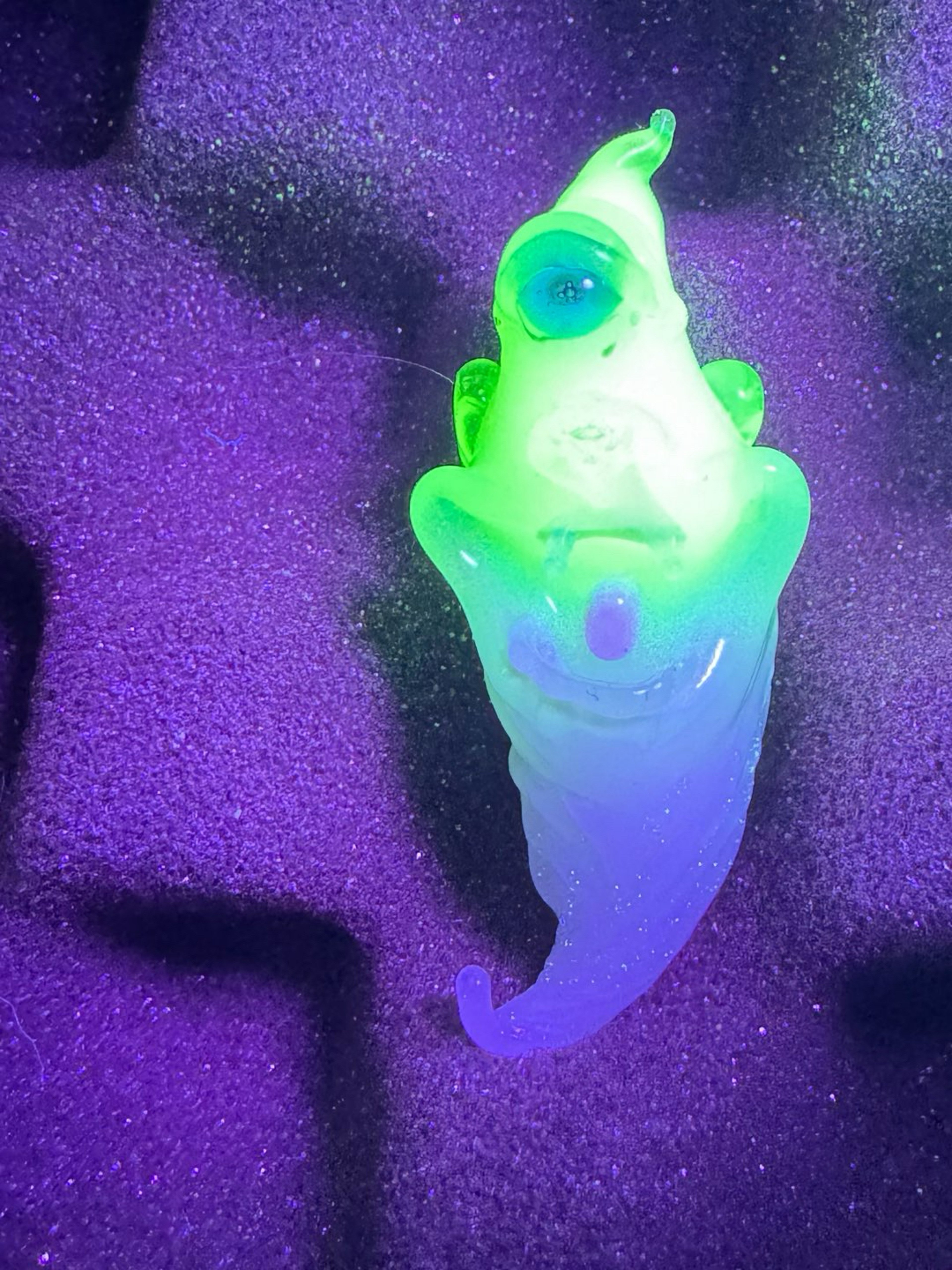 Preview pic of Open Mouth Mindful Machine Elf Pendant