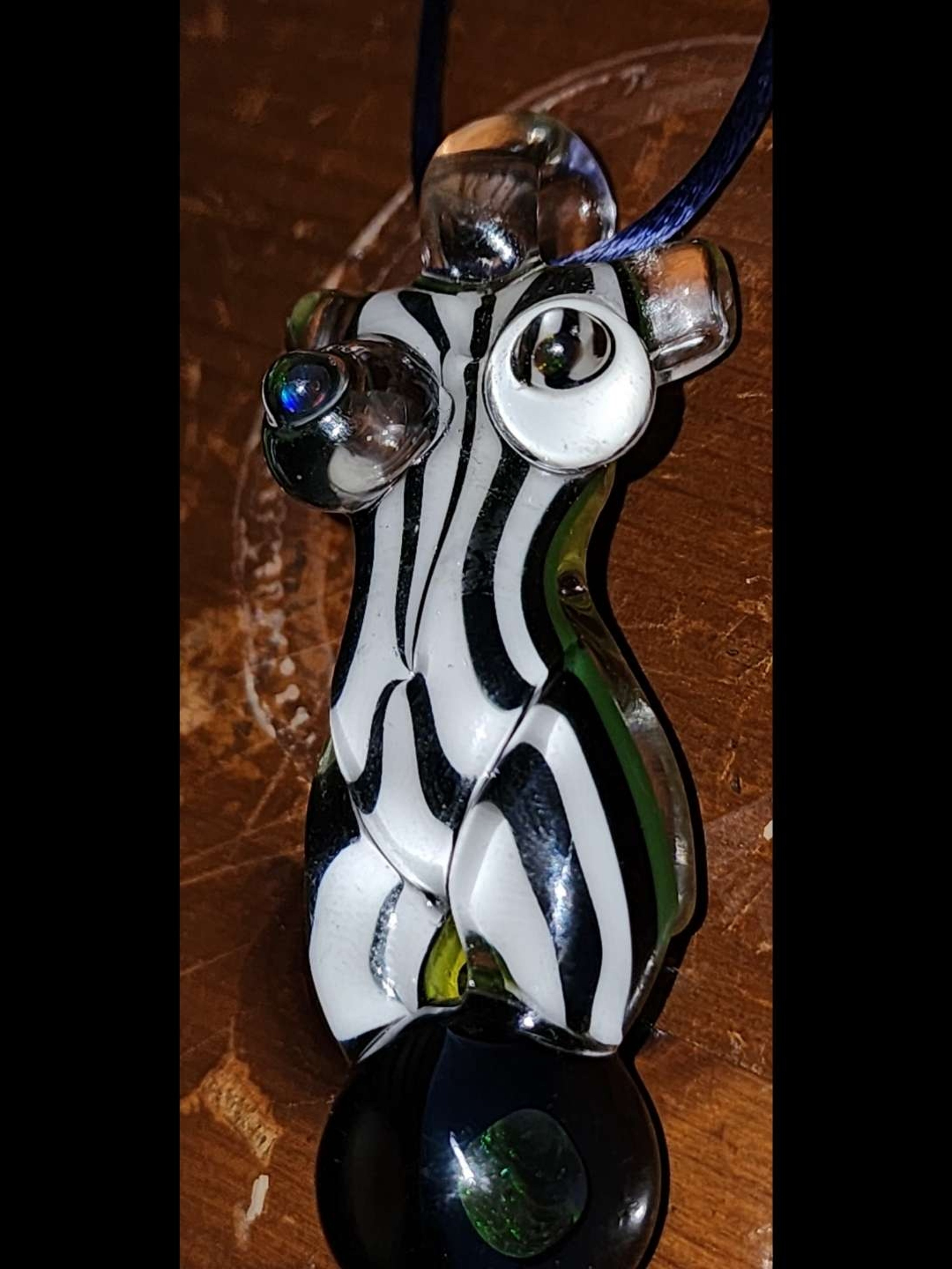 Preview pic of Custom body pendent.  By dom_greco_glass