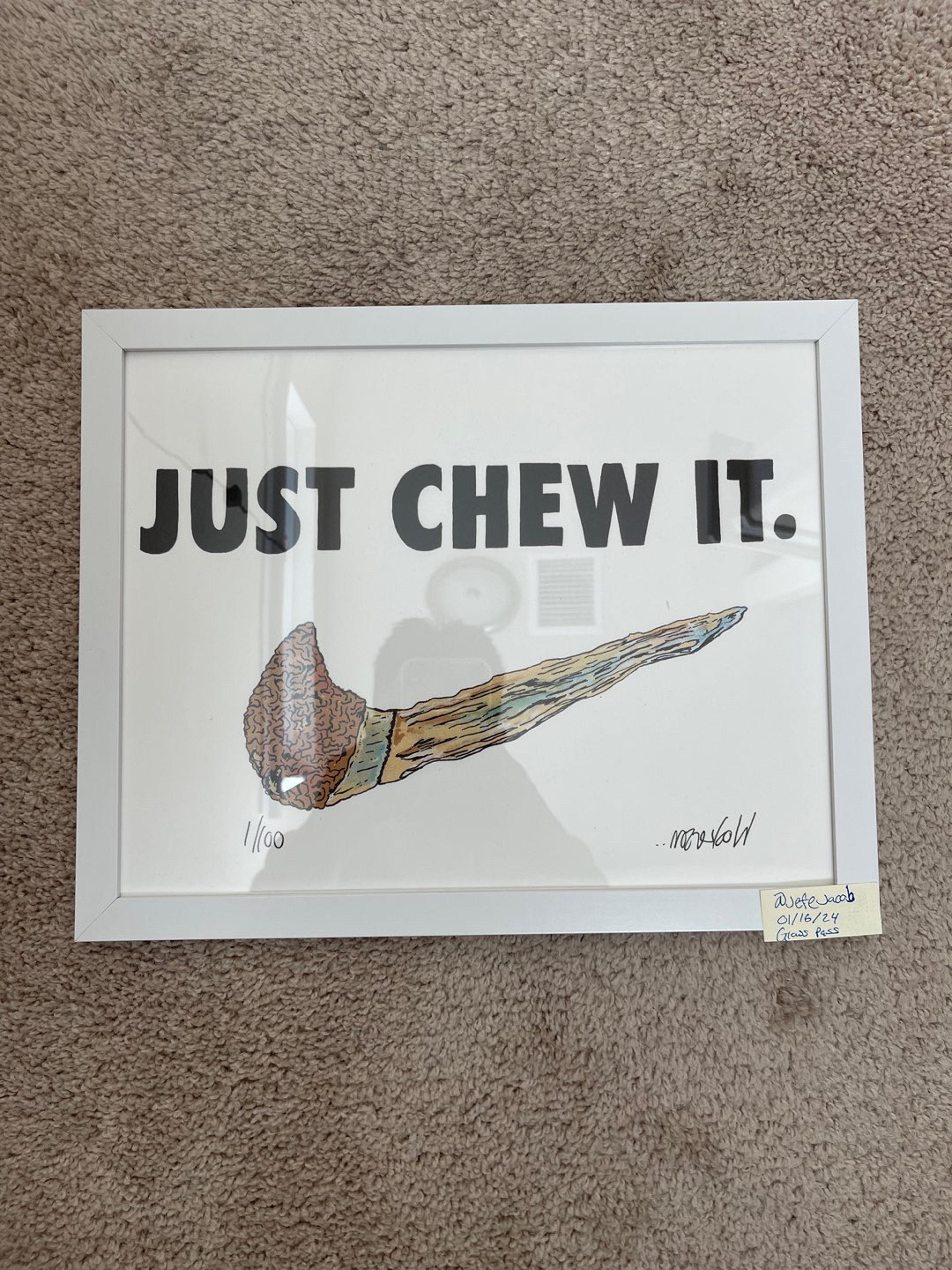 Preview pic of Lot Comedy Wookerson “Just Chew It” Prints