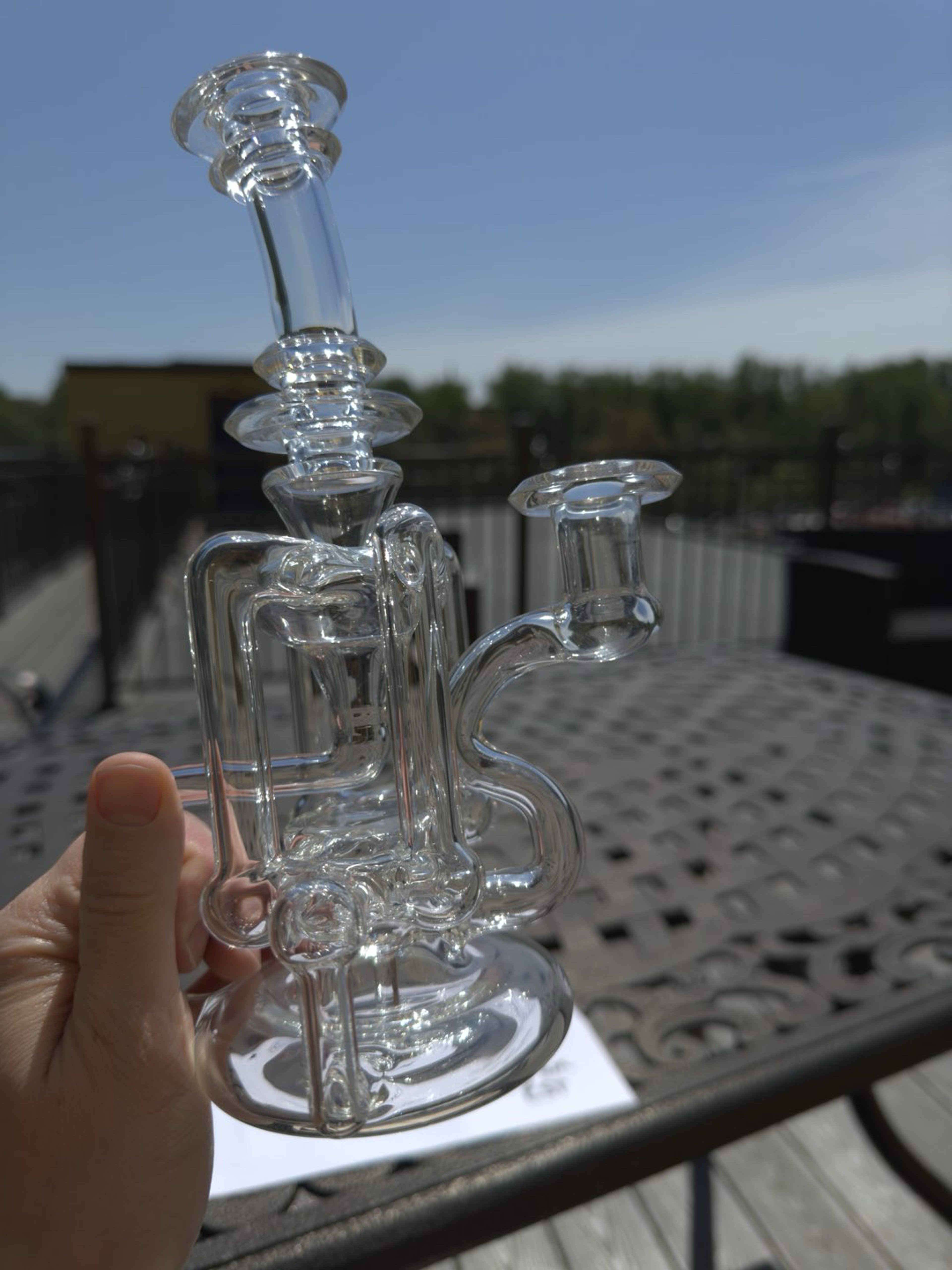 Preview pic of Asian Kevin Glass 4:3 Recycler 14mm