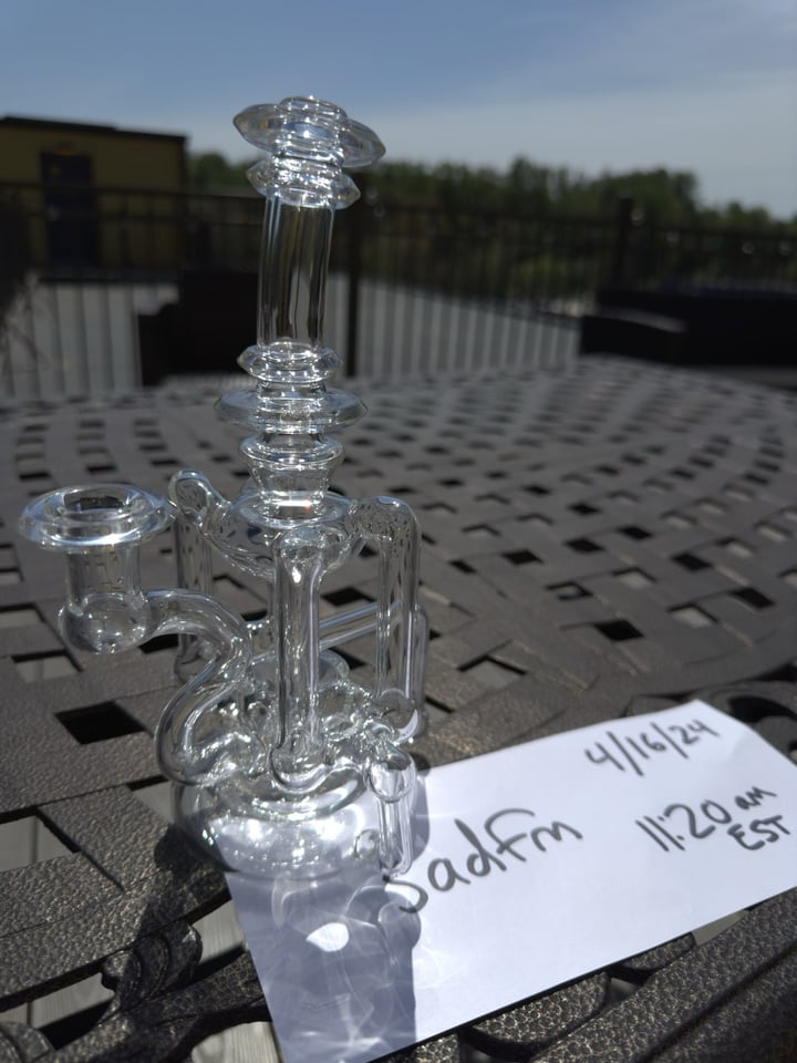 Asian Kevin Glass 4:3 Recycler 14mm Image 3