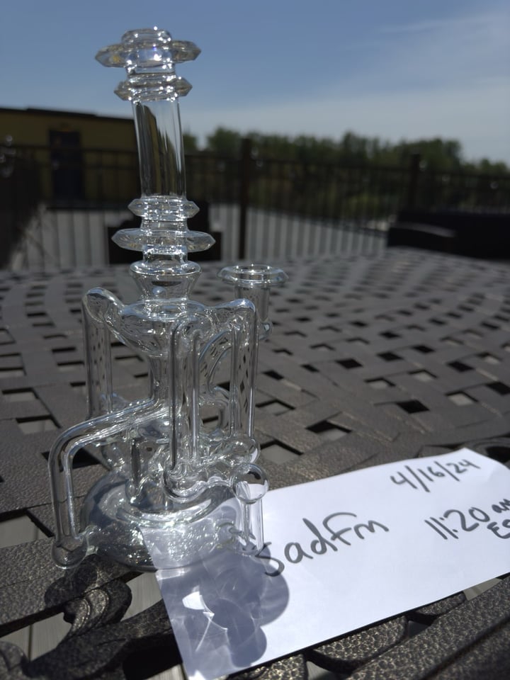 Asian Kevin Glass 4:3 Recycler 14mm Image 6