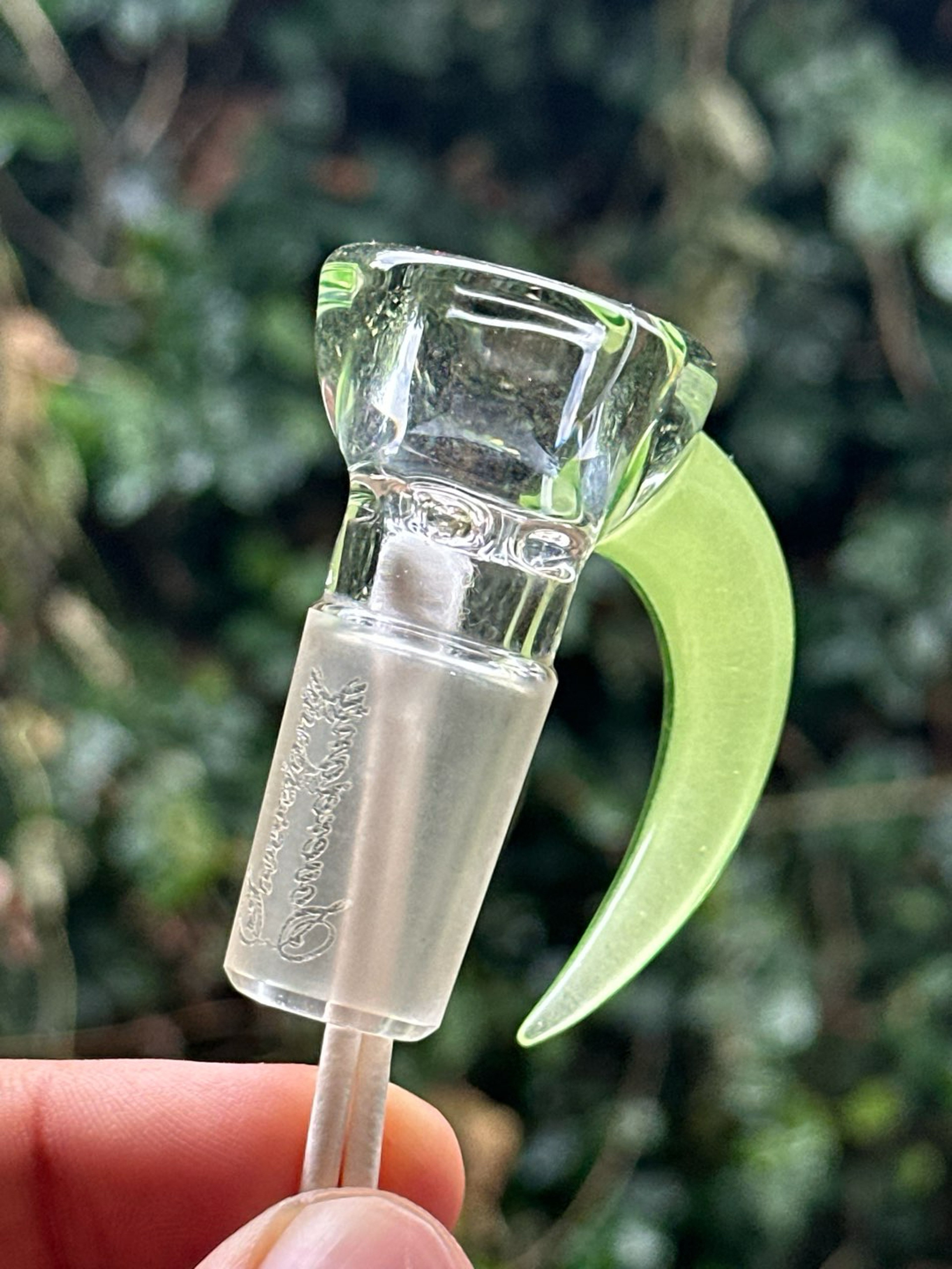 Preview pic of Sovereignty Slide - Lime White Satin