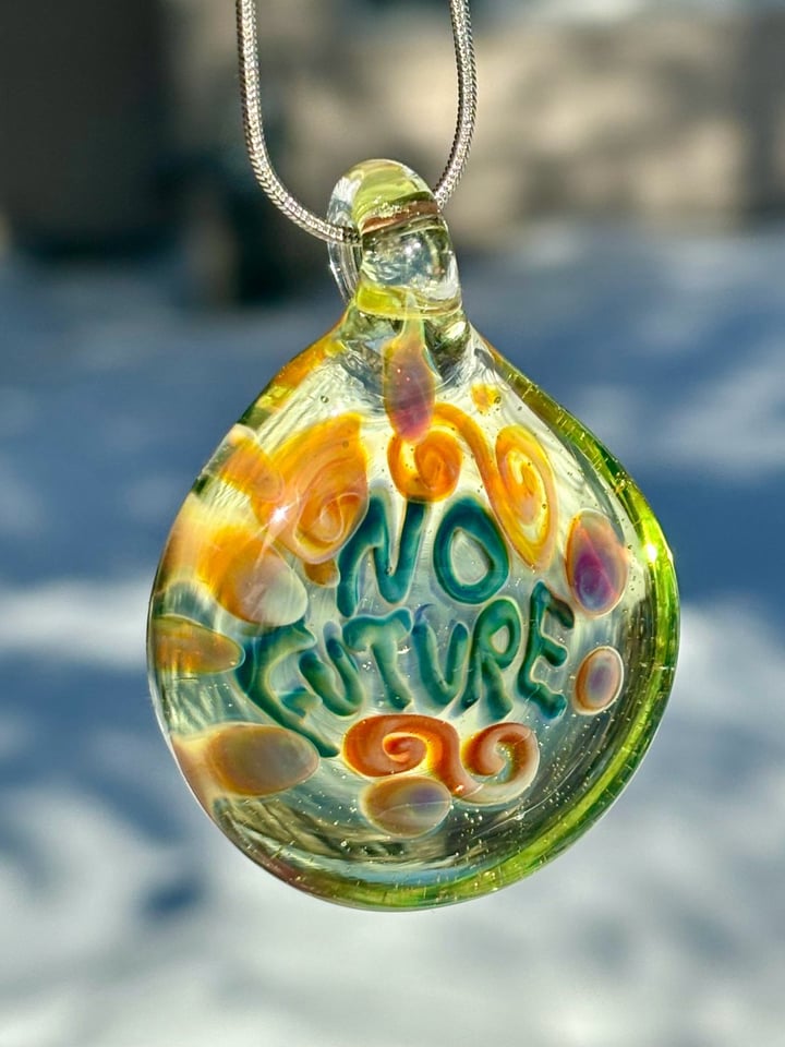 “No Future” pendant