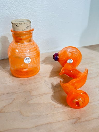 Preview pic of Cose Glass Spoon/Jar Set