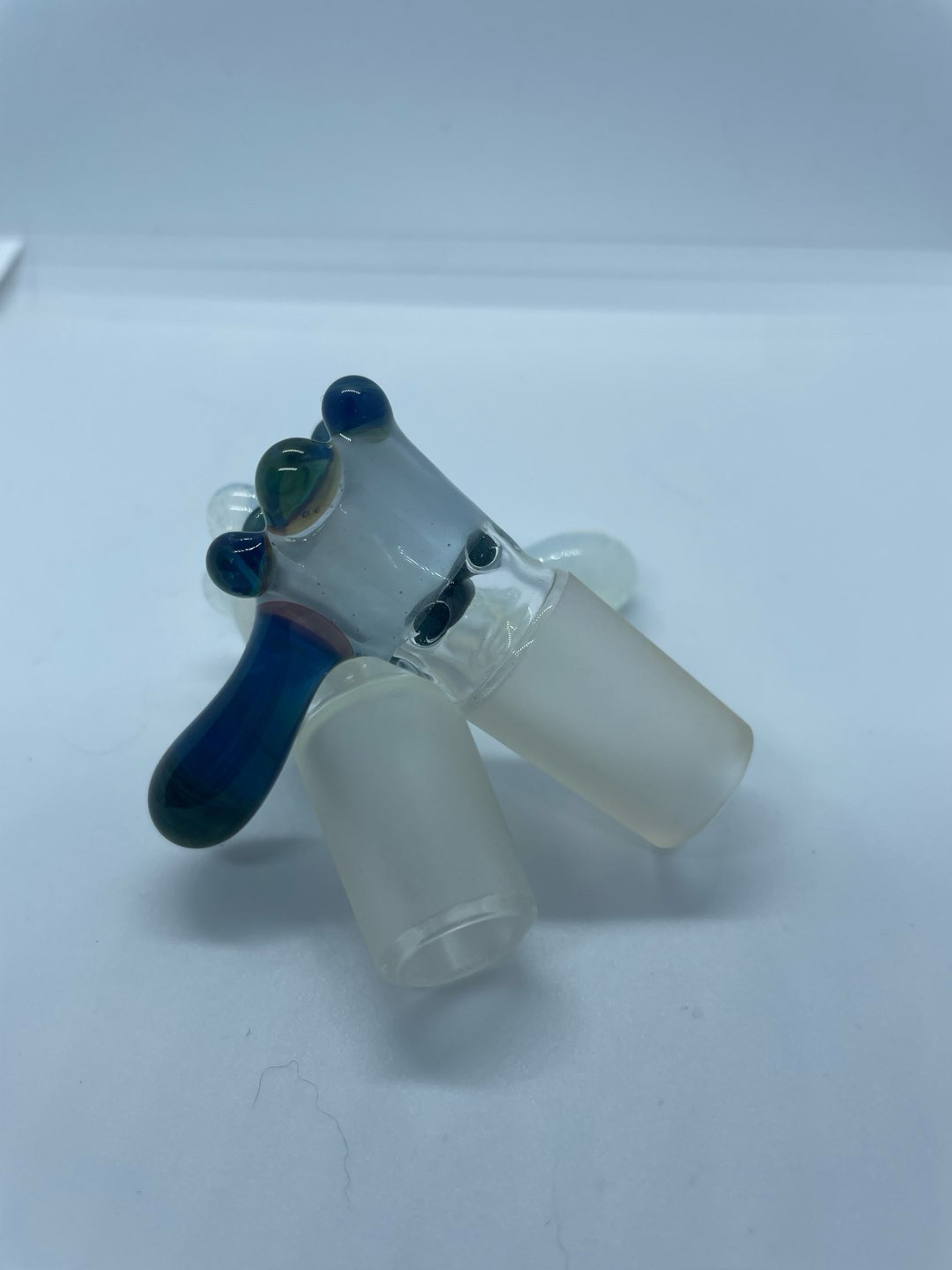 Handblown 4 hole,18mm, bowlpiece FREE SHIPPING image 0