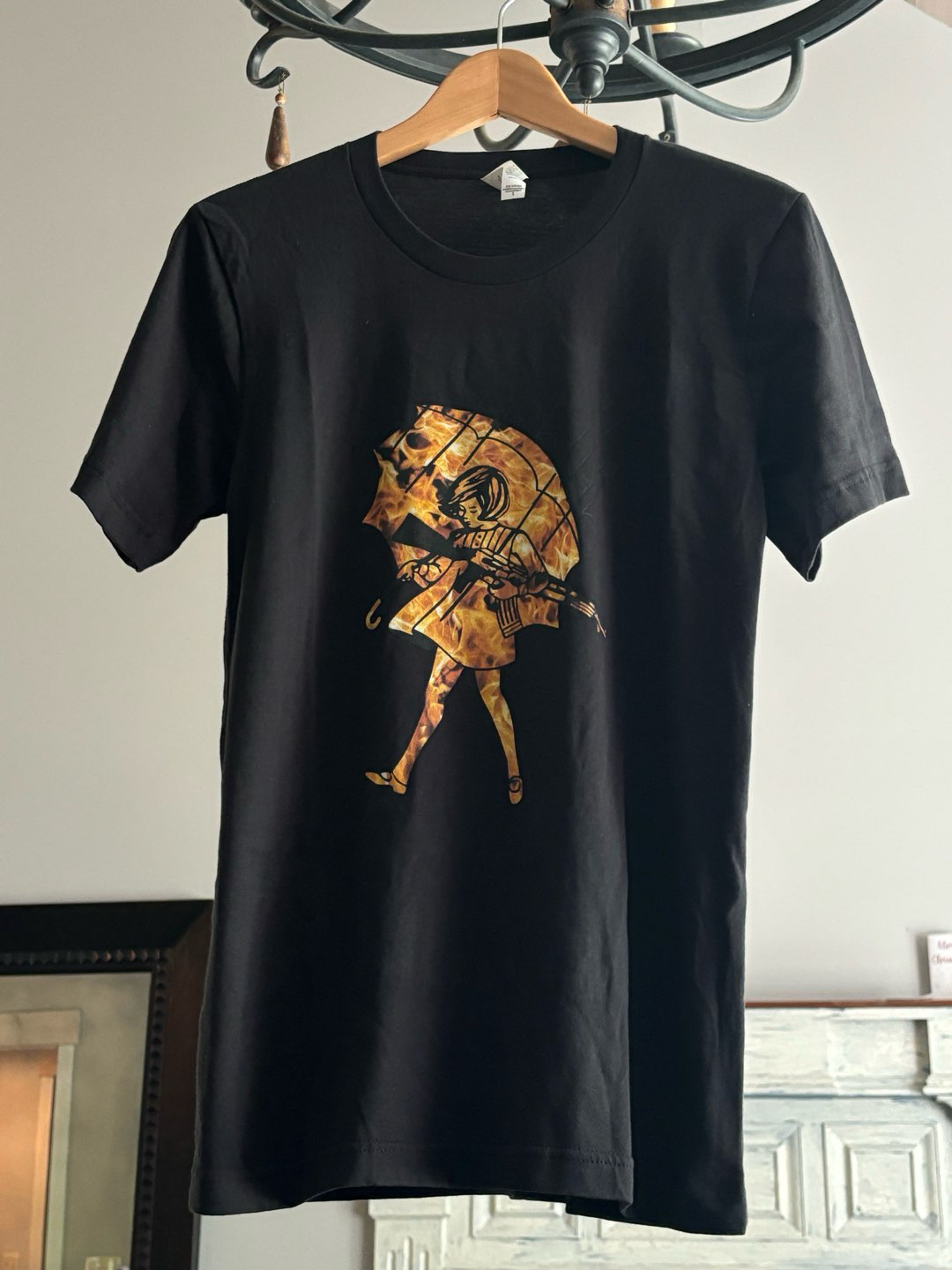 Preview pic of Slinger flame assault girl tee size Small & XL