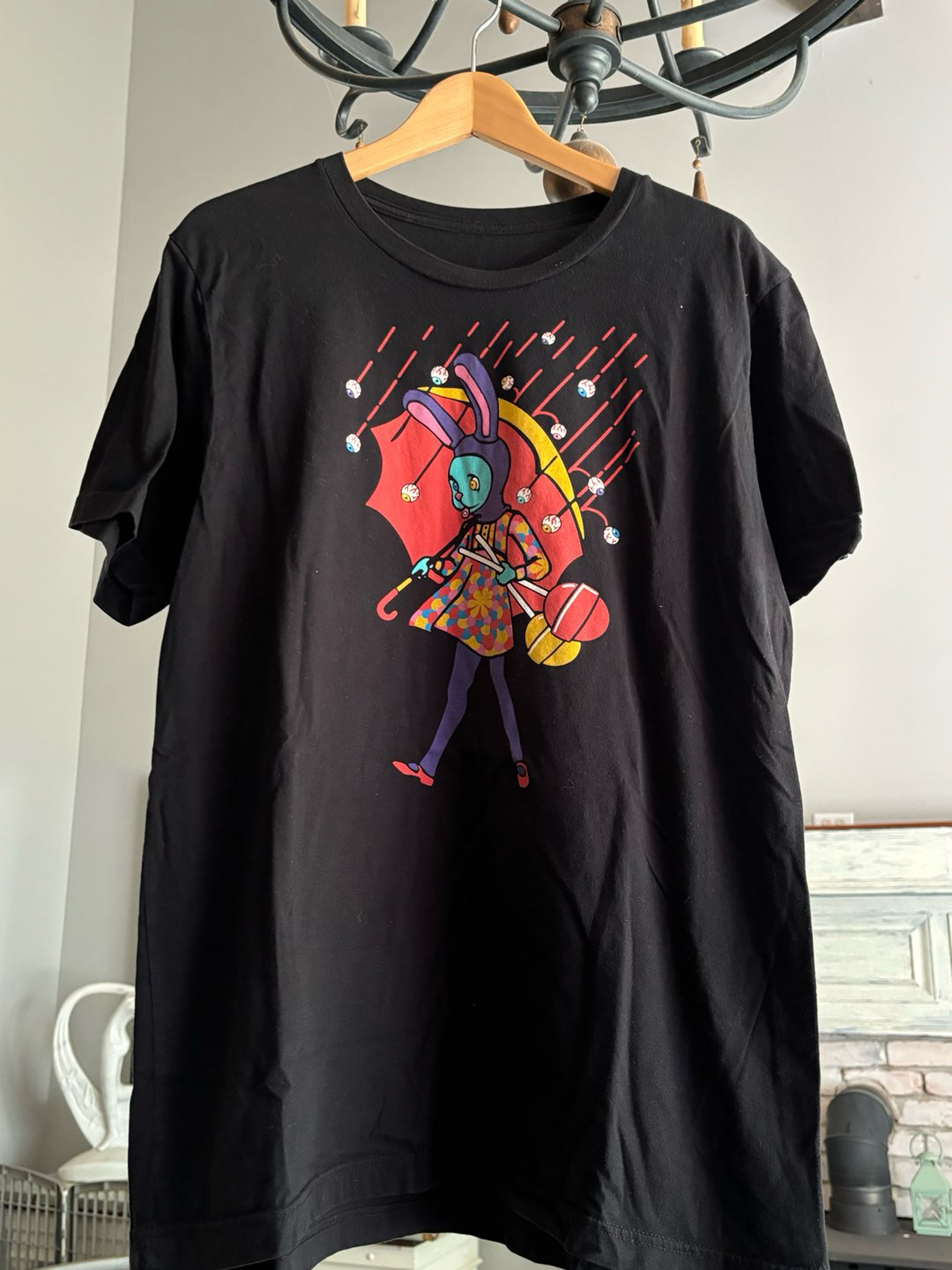 Preview pic of Aquarist chappy x slinger assault girl collab tee sz xl