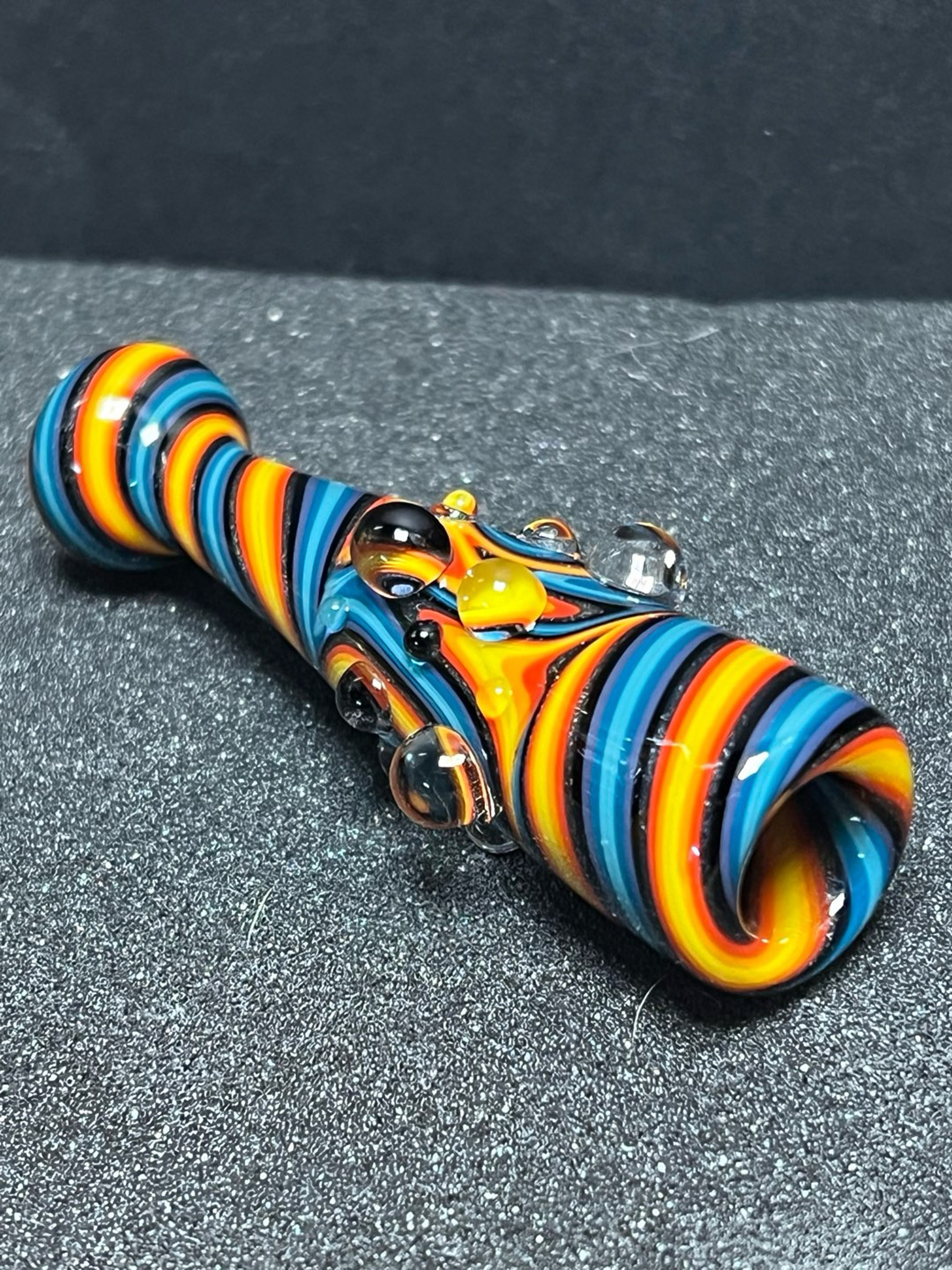 Preview pic of PAJay Glass Chillum Fire Water Fade