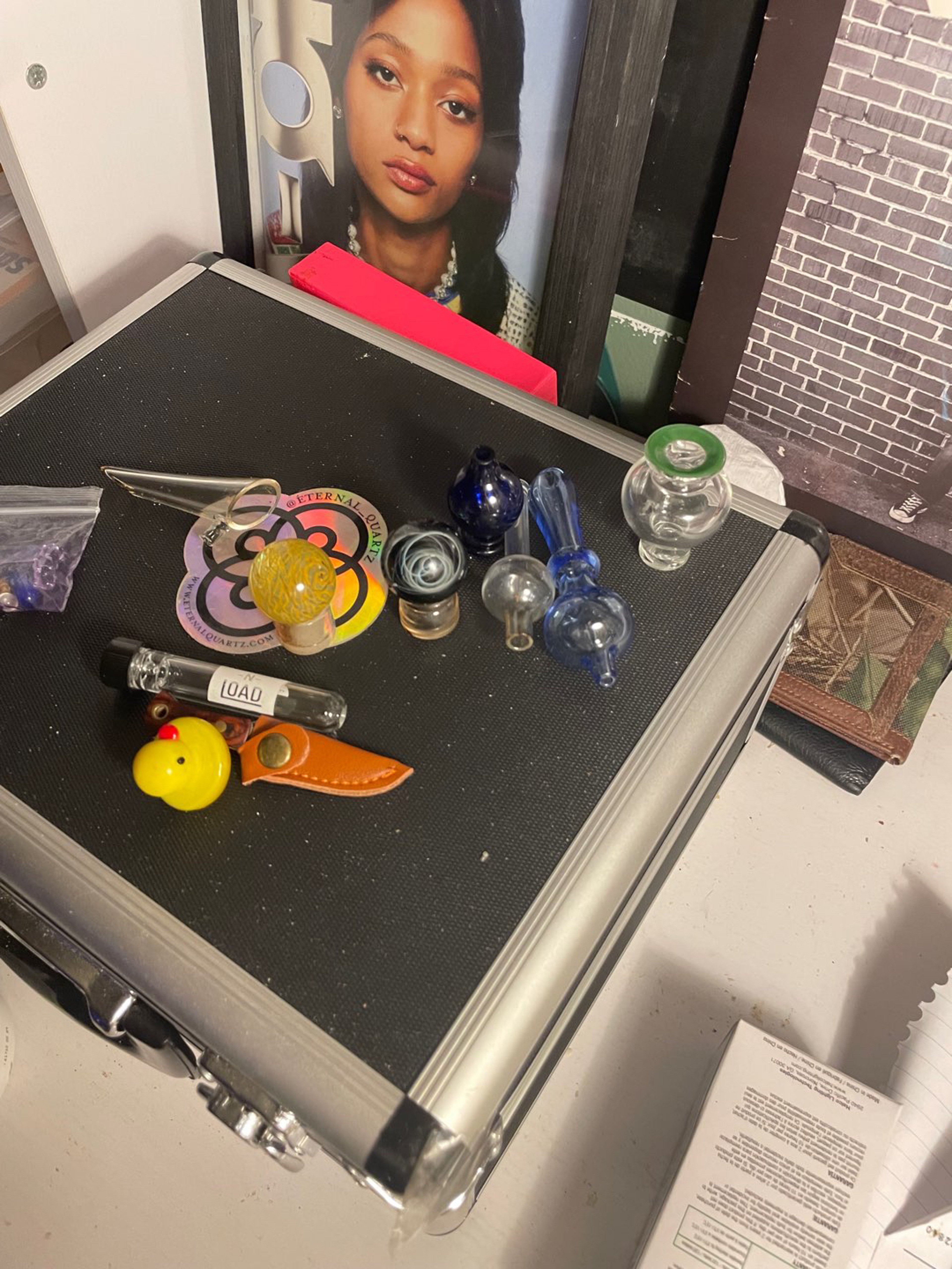Preview pic of 420 bundle, priced to move, caps, bangers, tools, pearls and pills + marbles