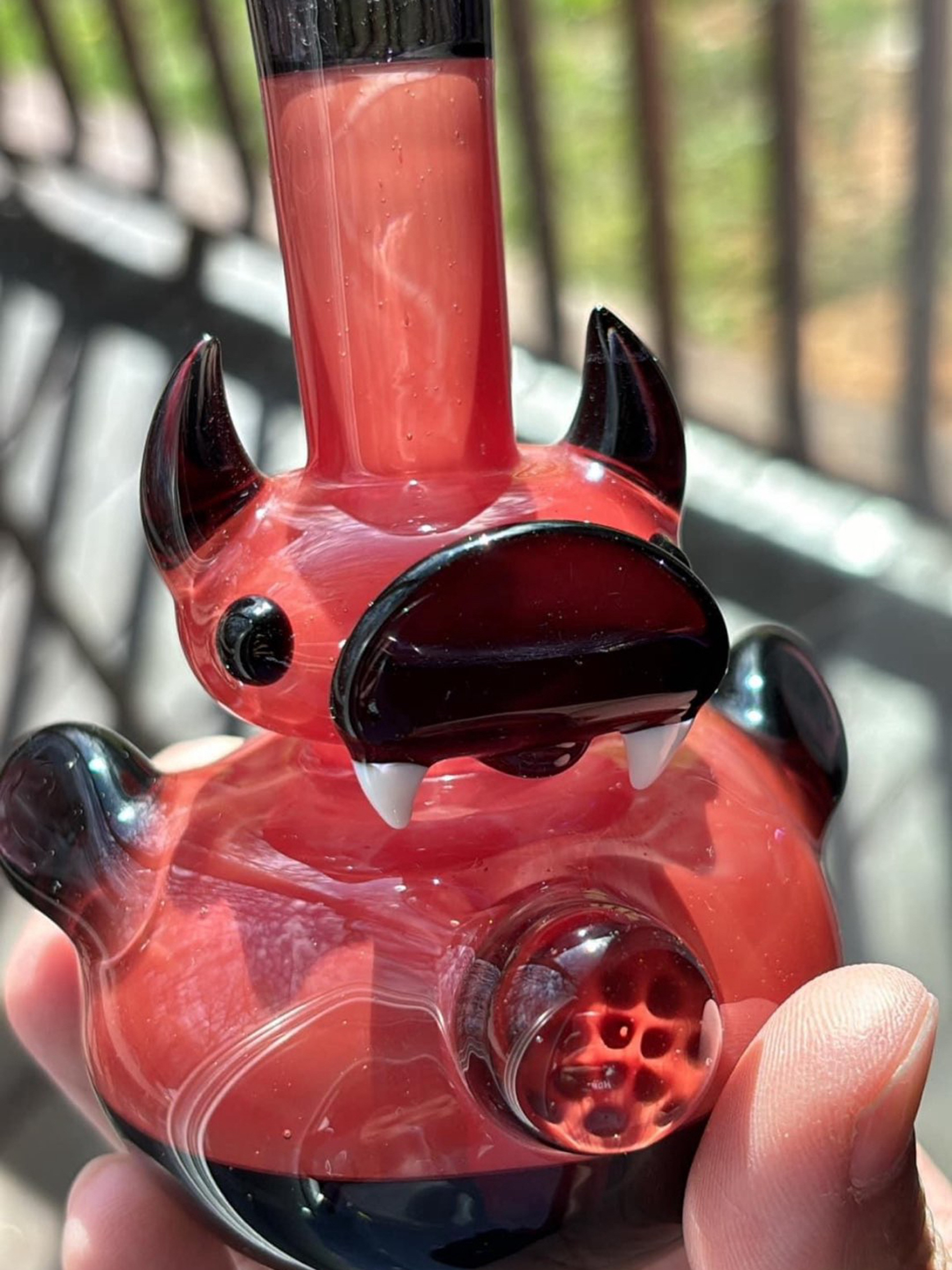 Preview pic of Ryno devil ducky tube rig 10mm 45 degree female
