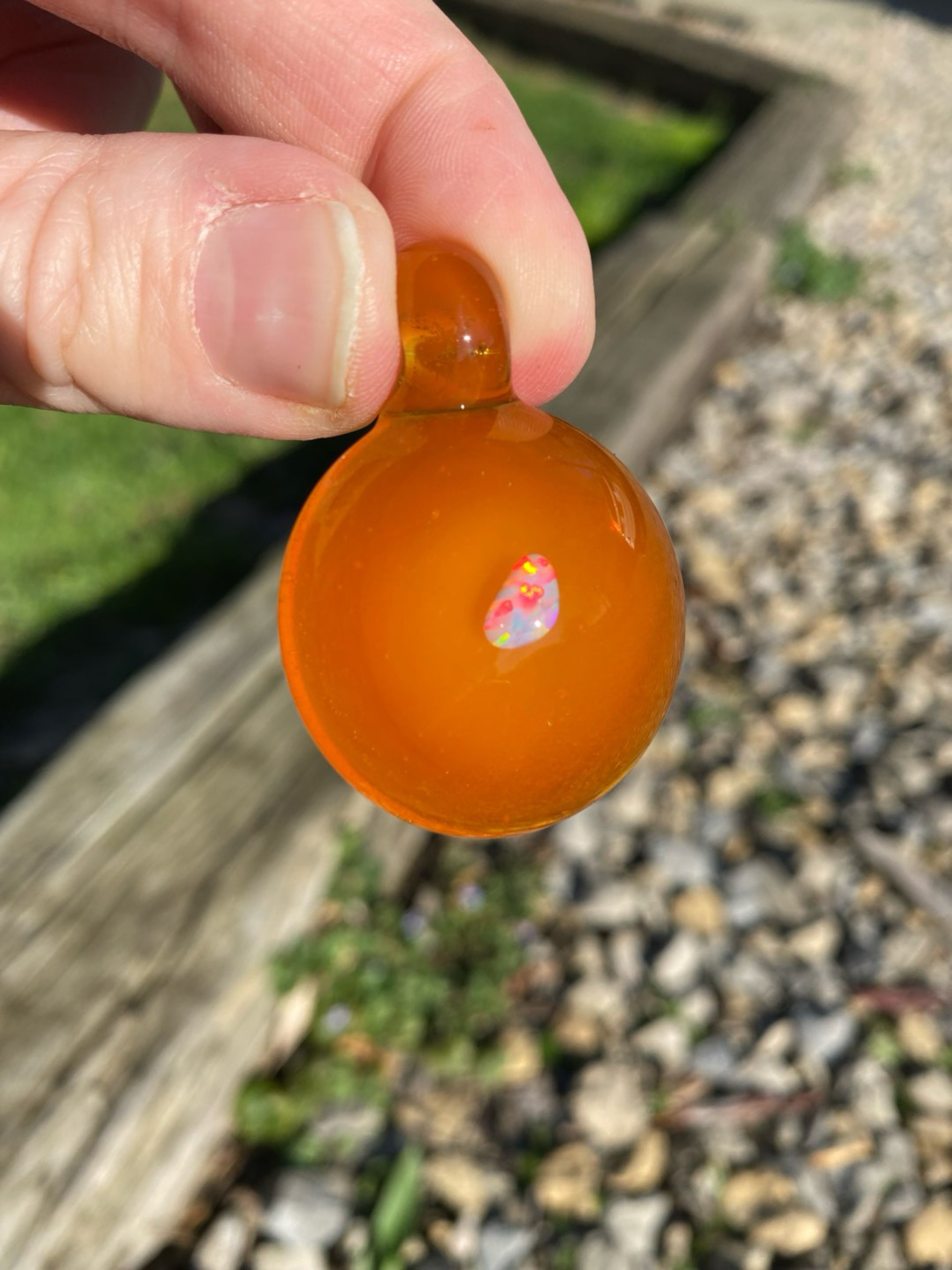 Preview pic of Exp. Orange w/ Opal Pendant