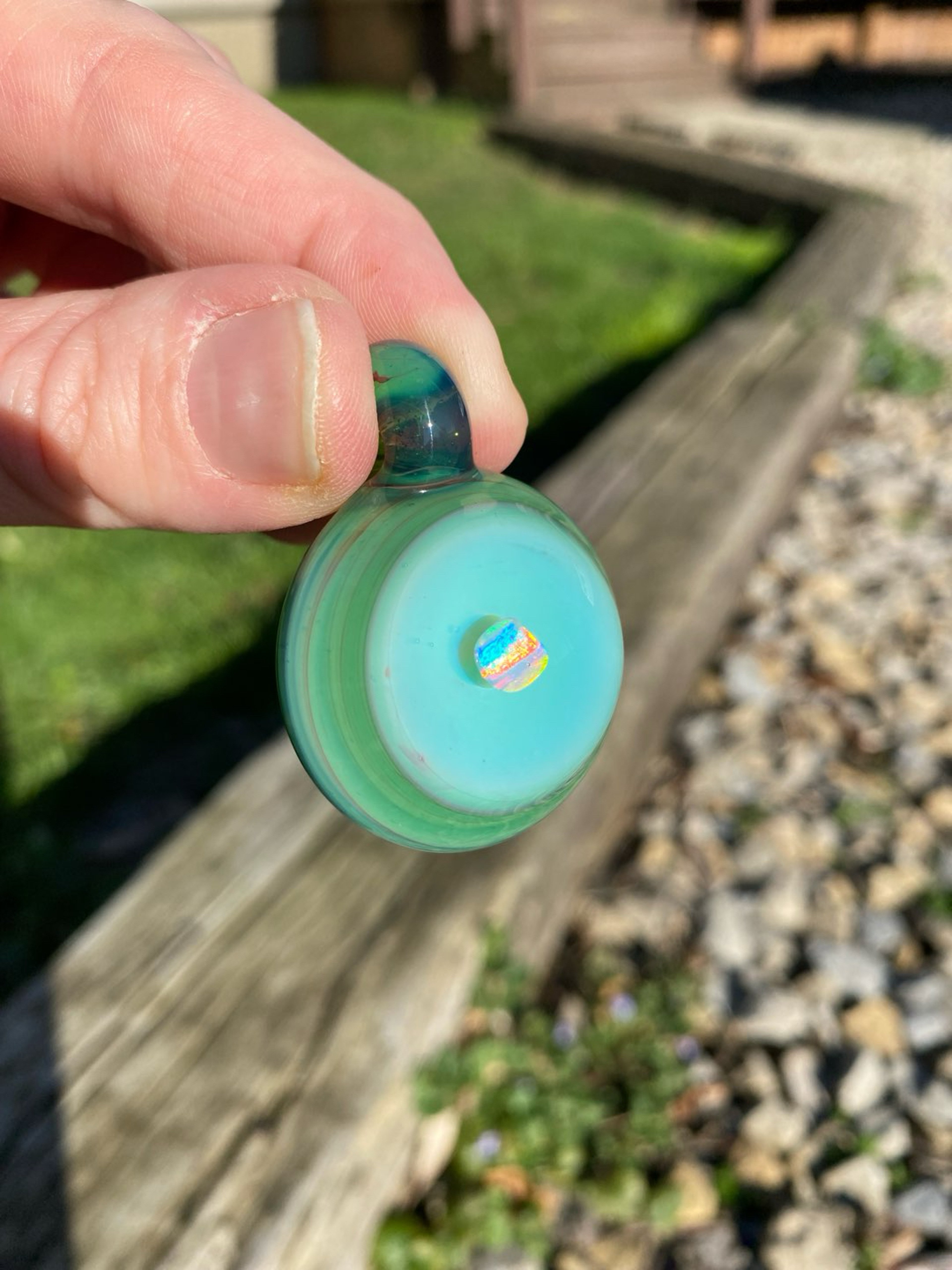Preview pic of Exp. Green w/ Opal Pendant