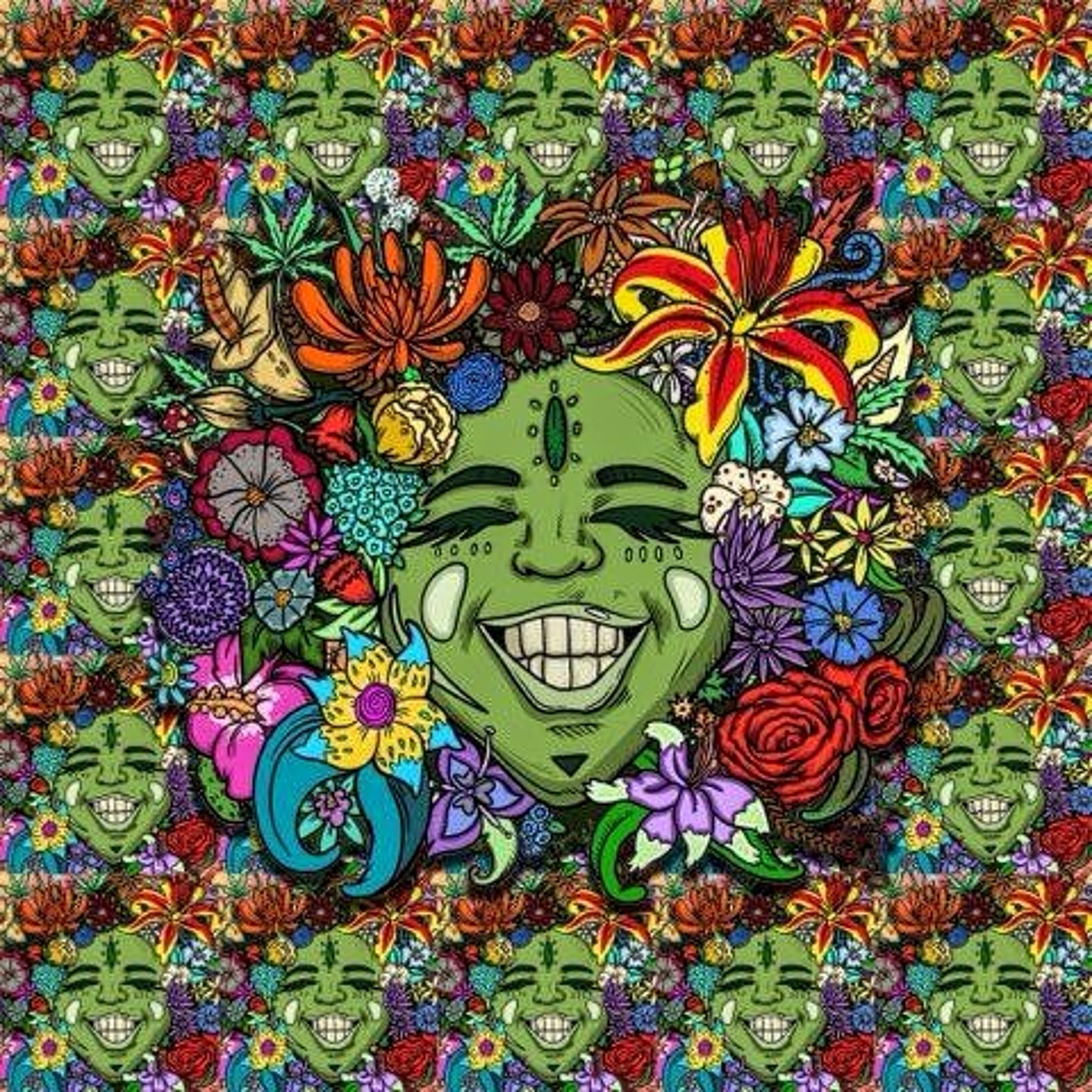 Vincent Gordon “Flower Girl” Blotter Print image 0