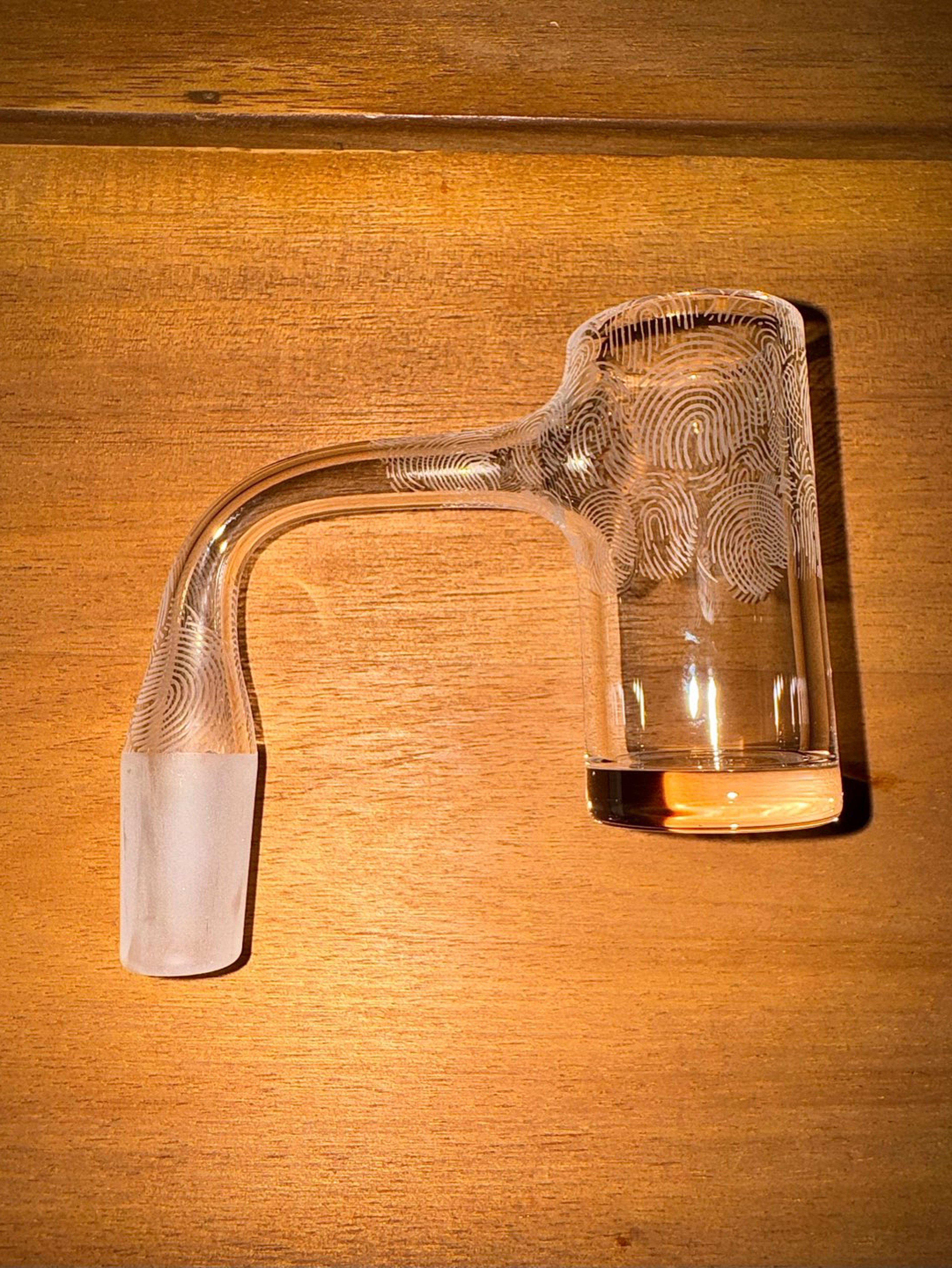 Preview pic of Victory Glassworks Fingerprint Quartz Banger 14mm