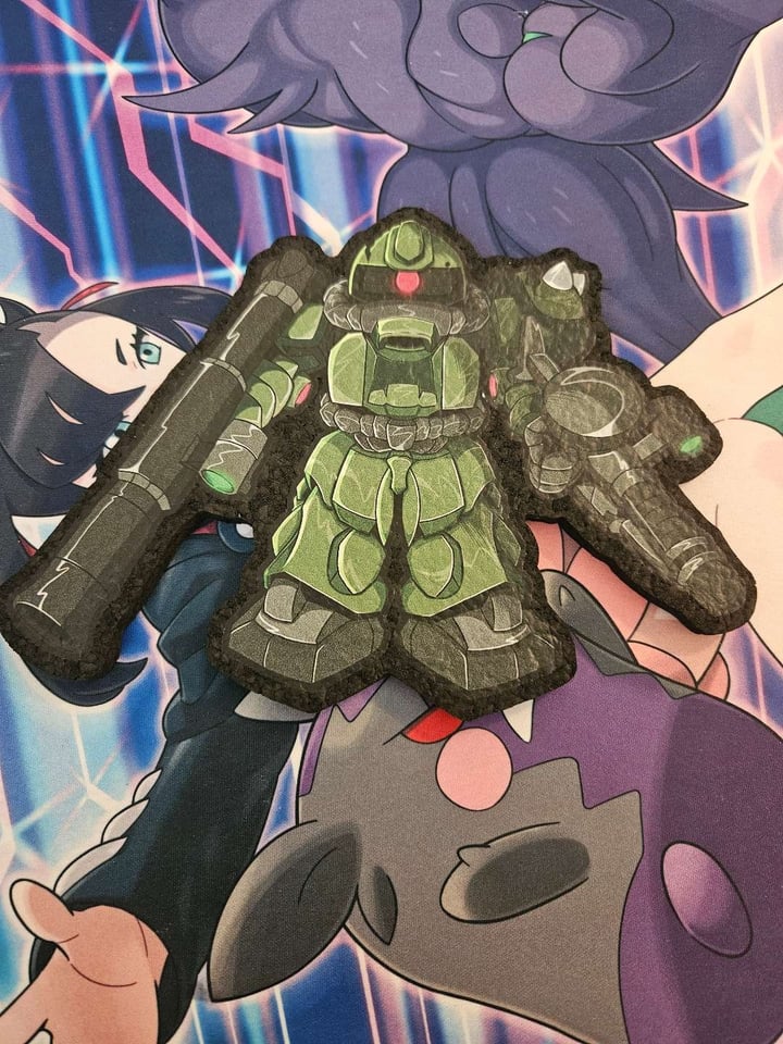 Lovinda green Gundam moodmat