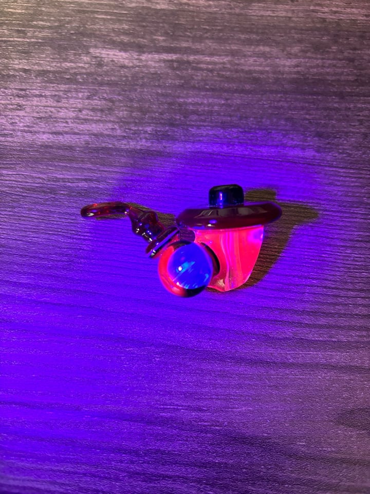 2016 Jmass Sherlock Opal Pendant/Carb Cap UV reactive Image 2