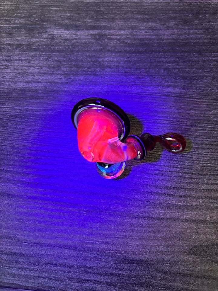 2016 Jmass Sherlock Opal Pendant/Carb Cap UV reactive Image 3