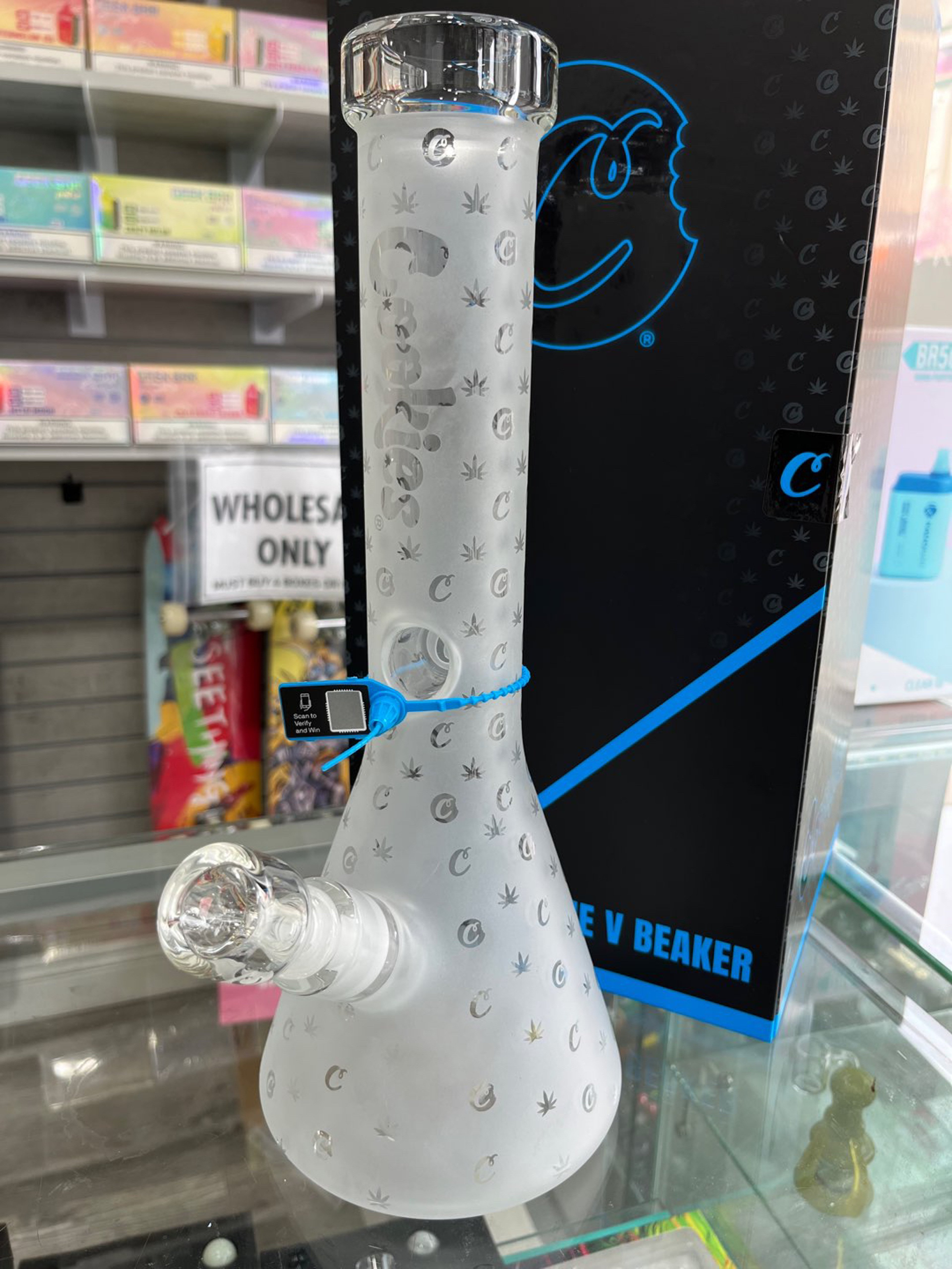 Preview pic of Cookies V Clear 14in Beaker
