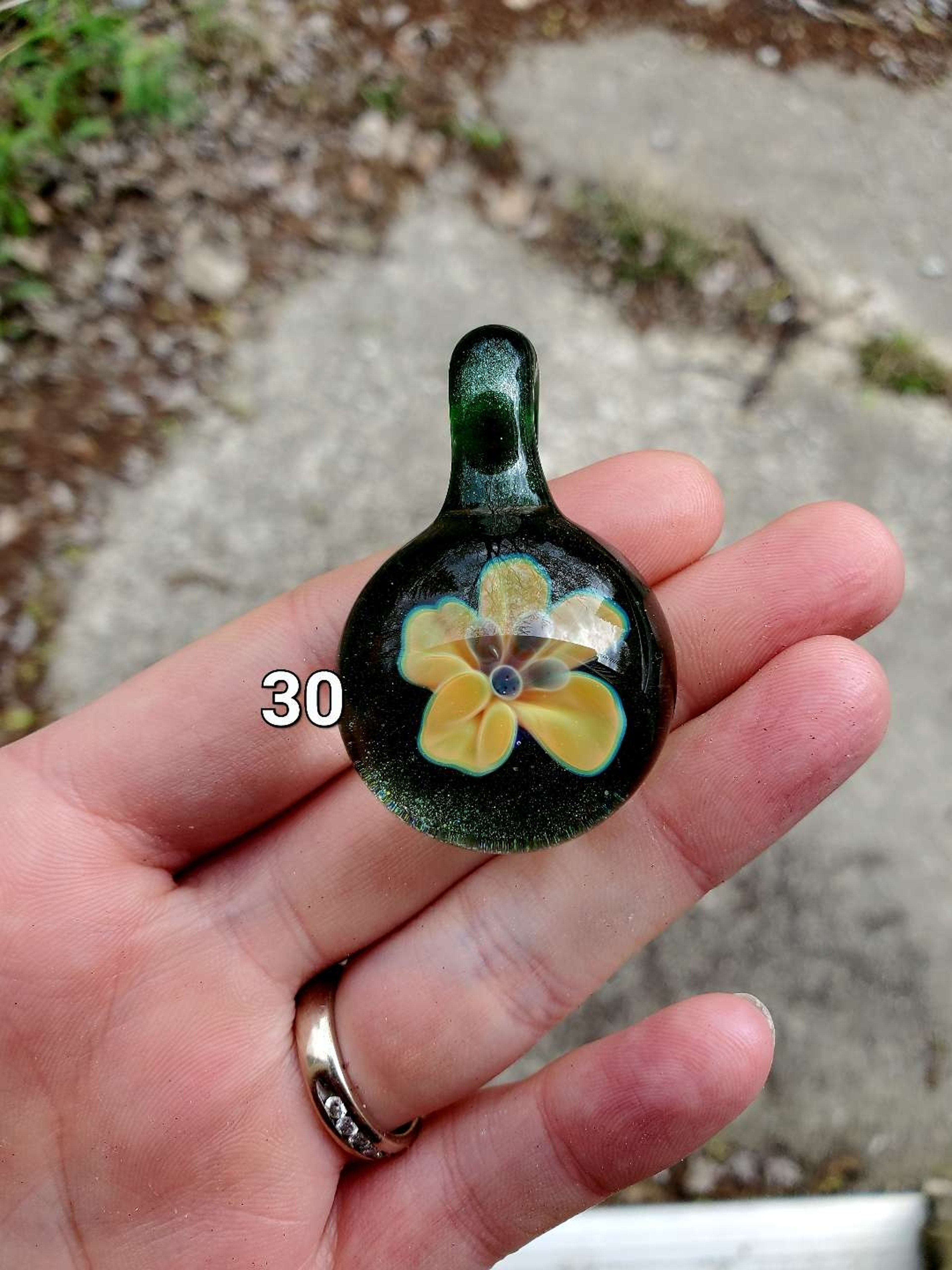 Preview pic of Flower Implosion Pendant