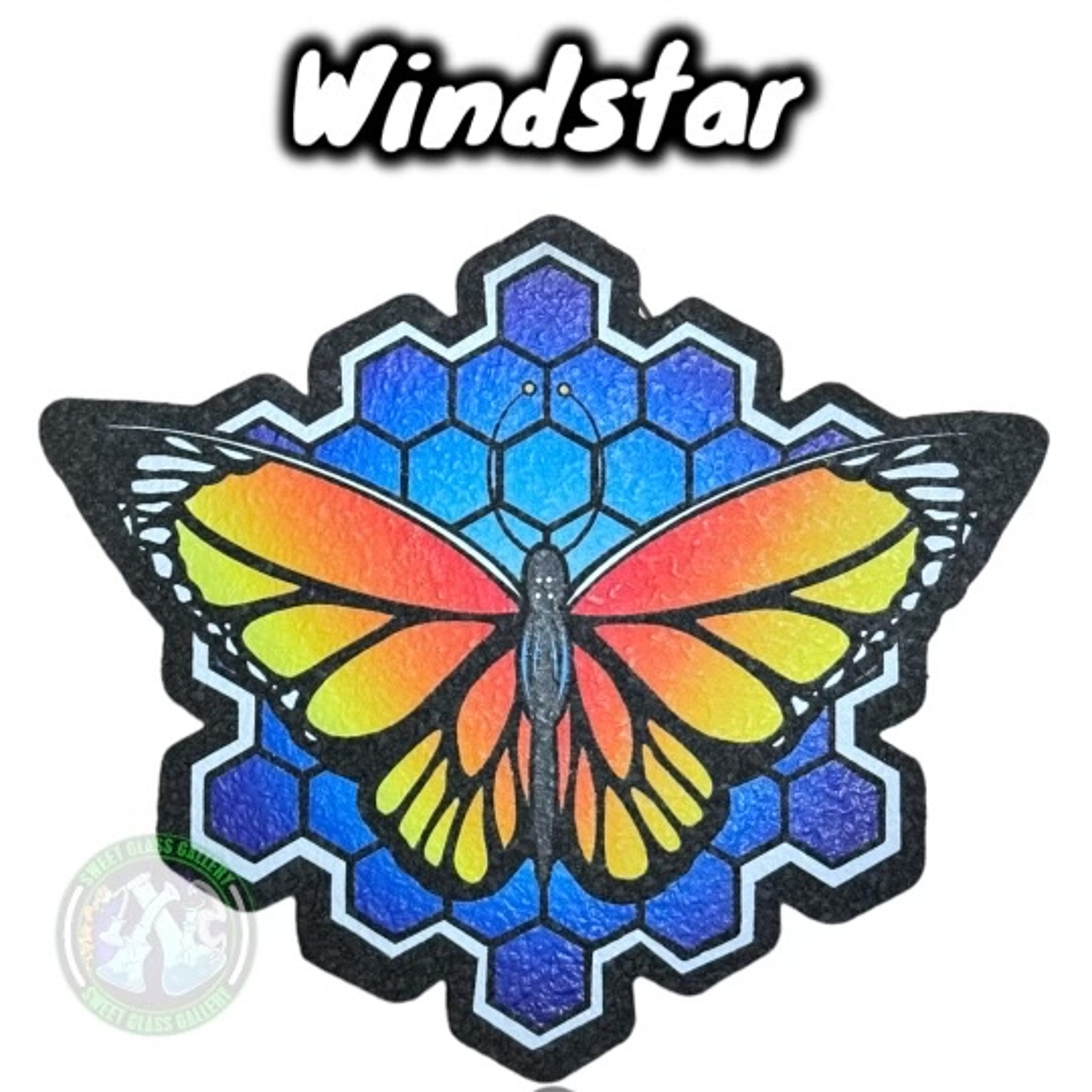 Preview pic of Moodmats -Dab Mat #80 Windstar (Butterfly)