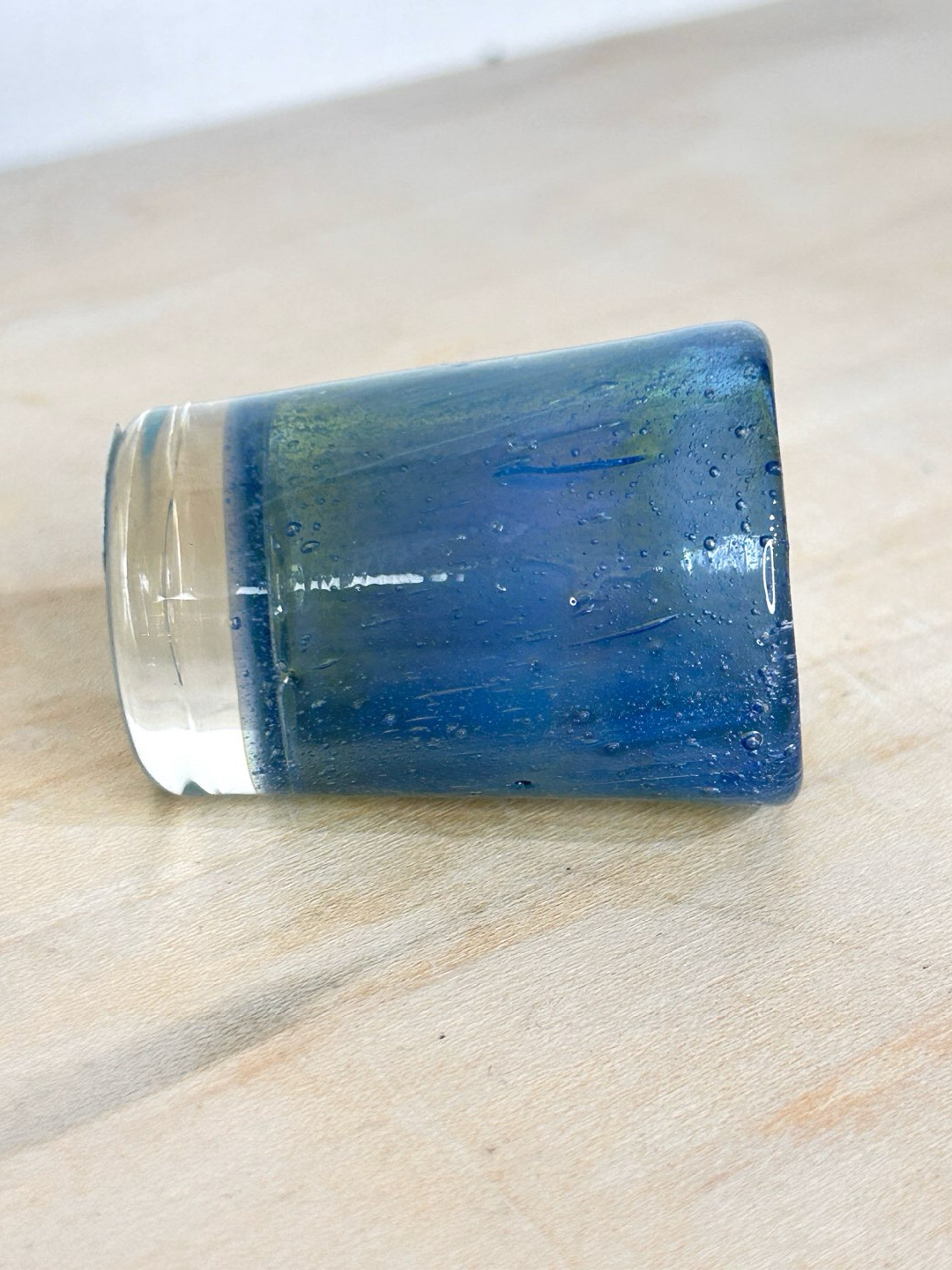 Preview pic of Block Head Glass Shot Glass