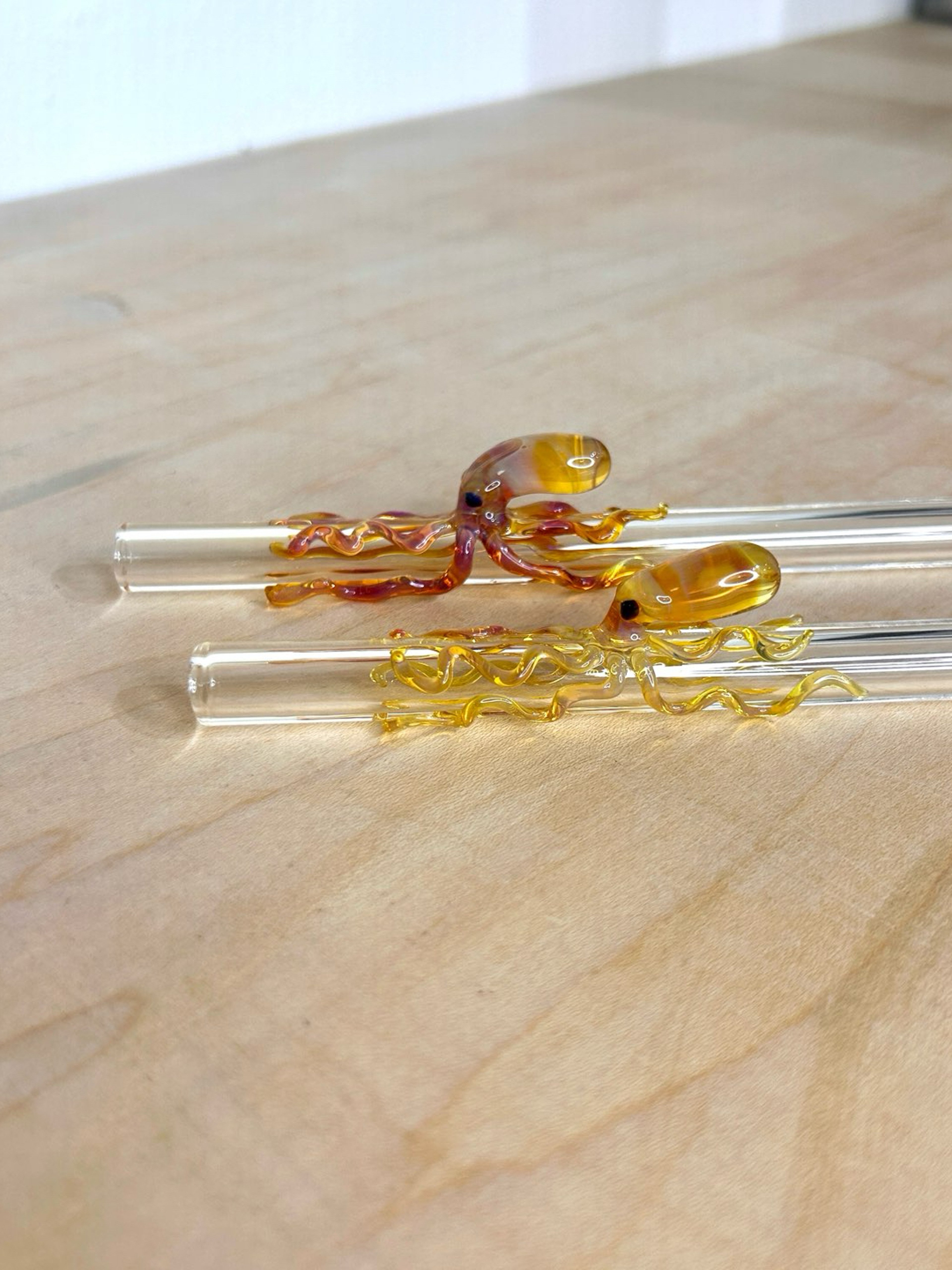 Preview pic of Bunky Glass Set of Octo-Straws