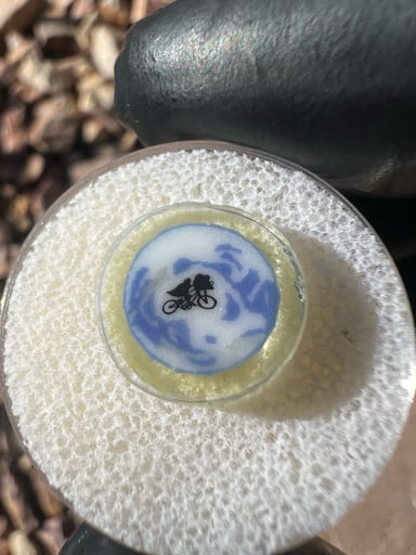 Preview pic of @azulglass Japan ET UV Milli Coin .78g 13mm